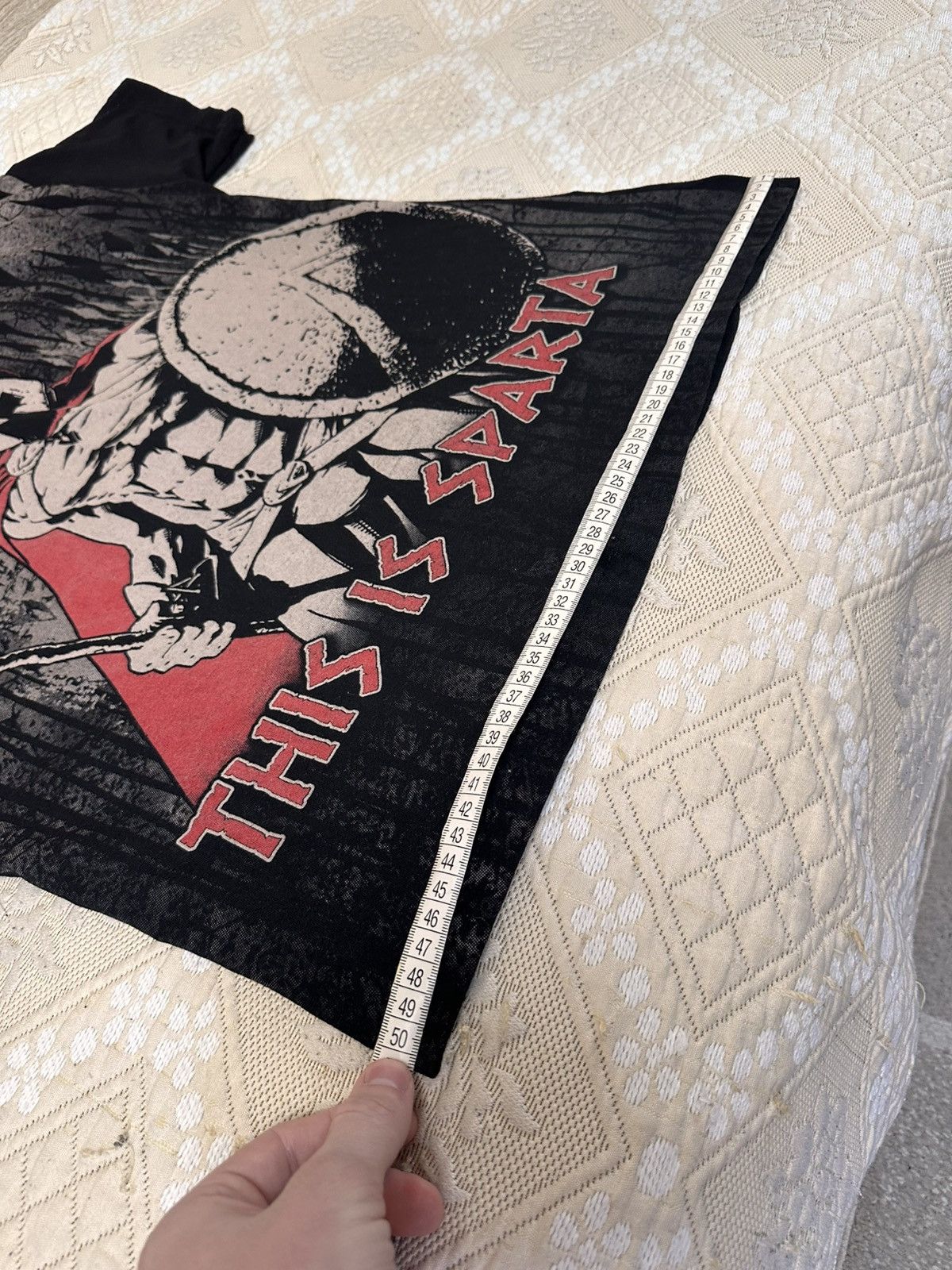Vintage 🔥 The 300 Spartans Vintage Movie T Shirt Y2K Affliction Rare Size US M / EU 48-50 / 2 - 9 Thumbnail
