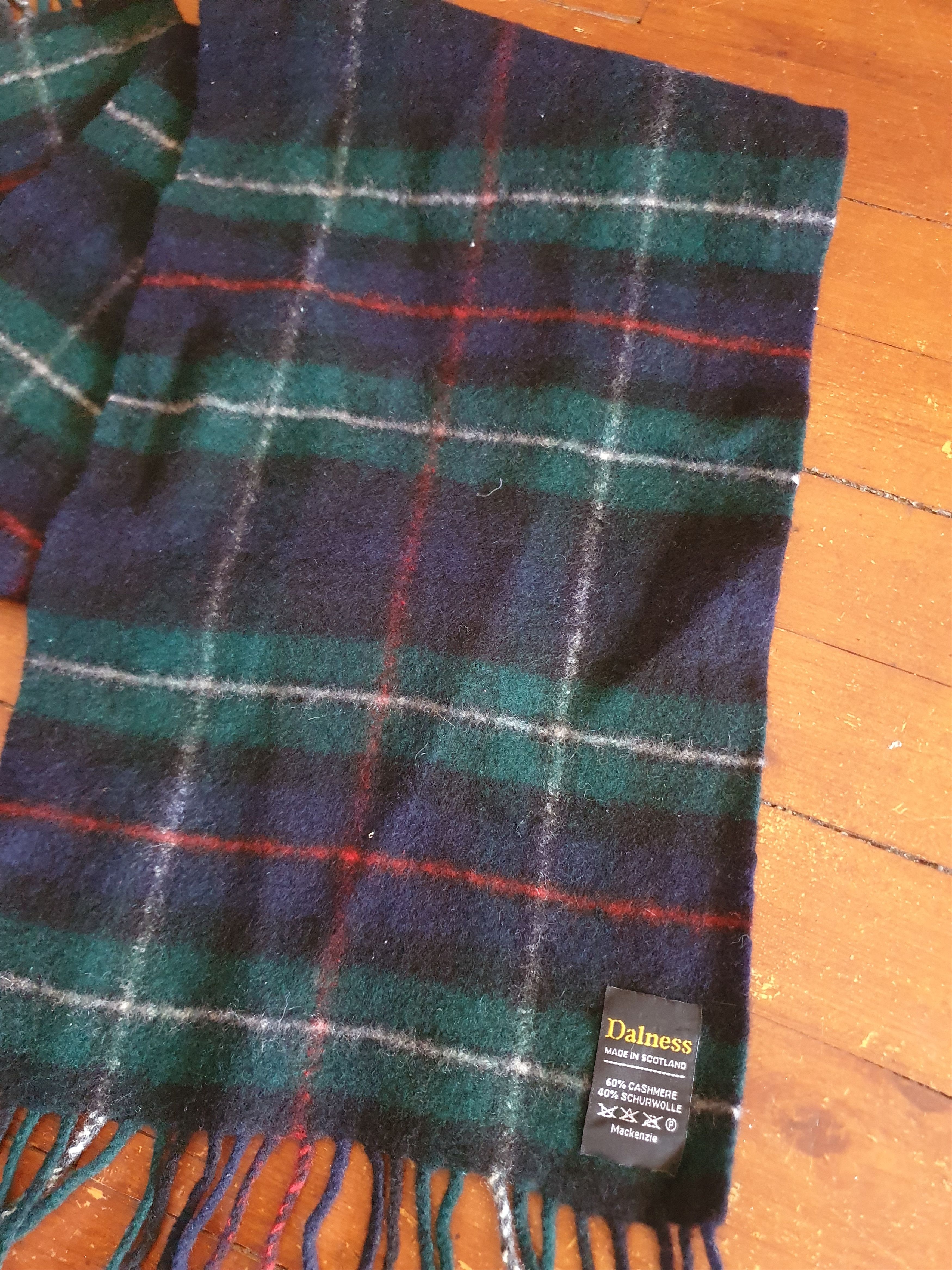 Other Dalness Scarf Made in Scotland Cashmere Blend Plaids&Checks Size ONE SIZE - 5 Thumbnail