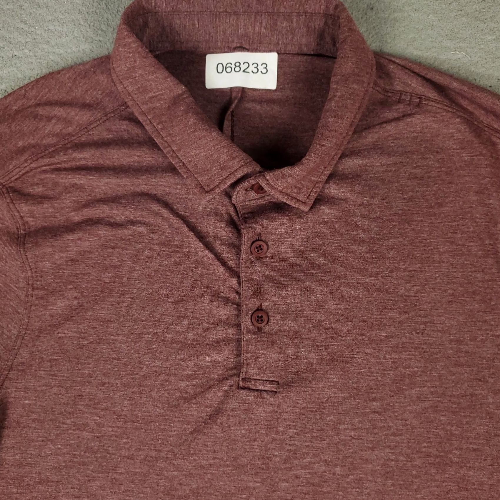 Lululemon Lululemon Polo Shirt Mens Size Medium Red Active Golf Short Sleeve Polo Shirt Mens Regular Red Golf Short Sleeve Size US M / EU 48-50 / 2 - 2 Thumbnail