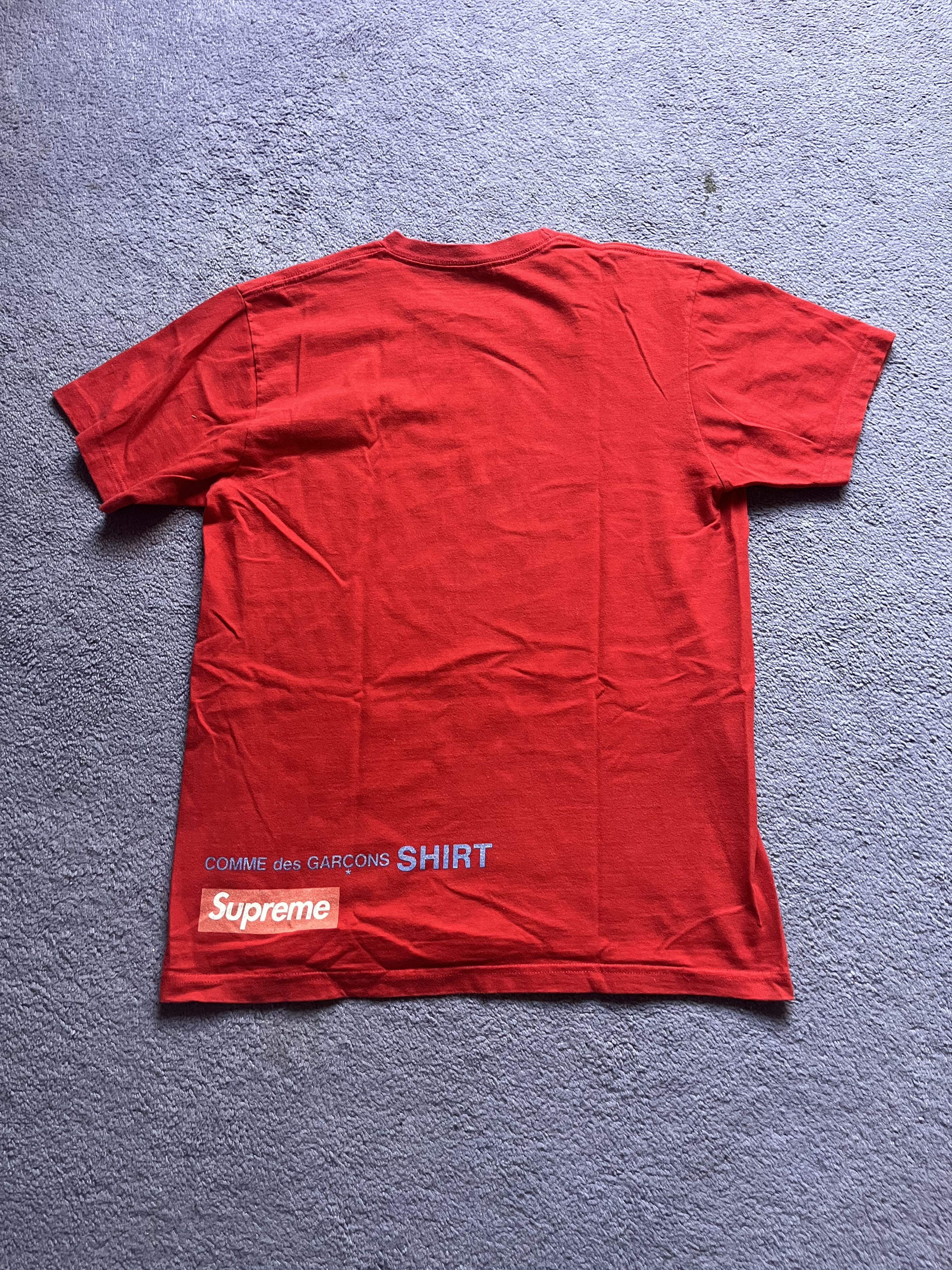 Comme des Garcons SHIRT × Supreme Supreme Harold Hunter Red T Shirt Large Size US L / EU 52-54 / 3 - 5 Thumbnail