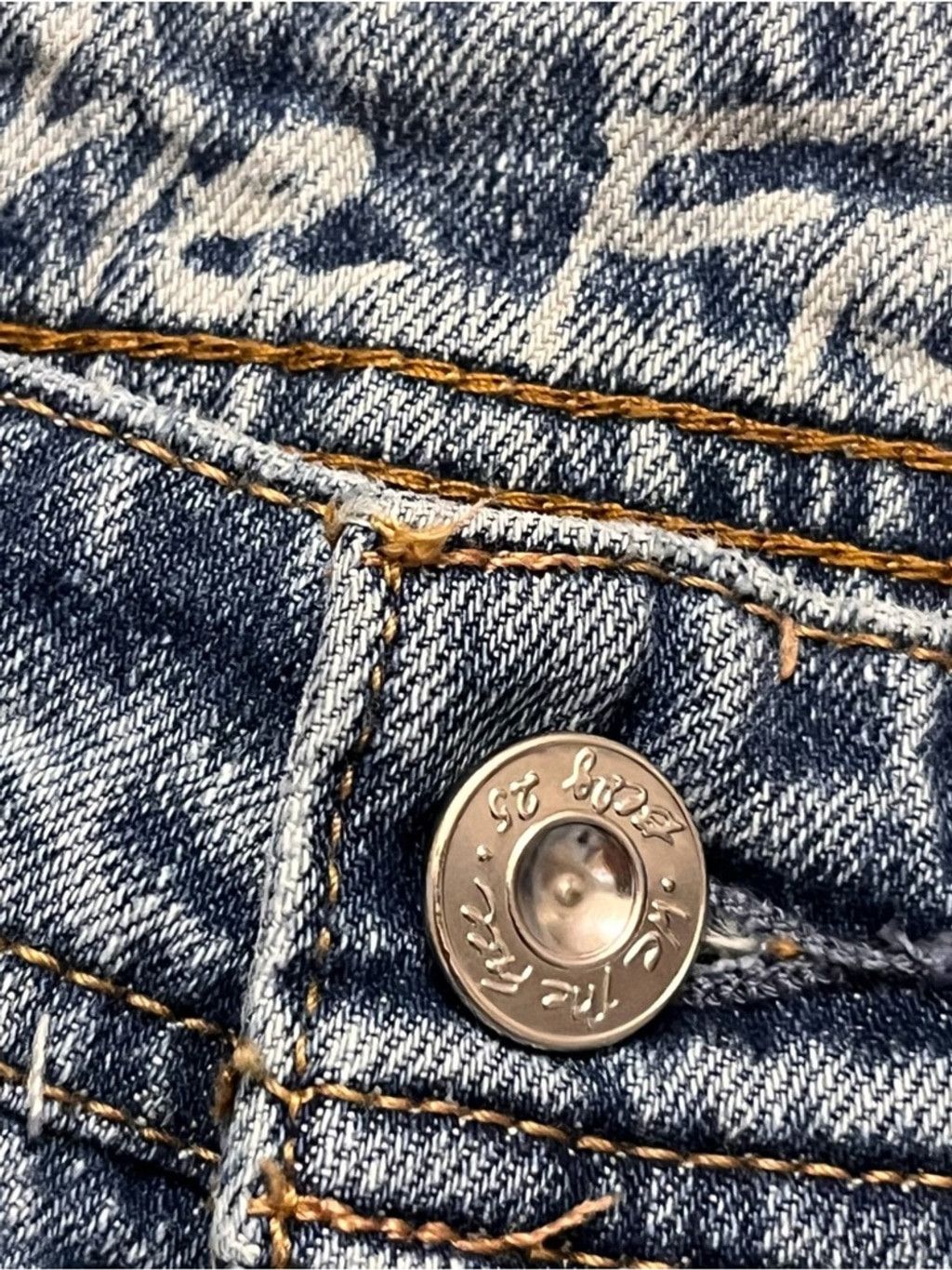 Free People Woman's Low Rise Free People Jeans Size 24 Size 24" / US 00 / IT 34 - 6 Thumbnail