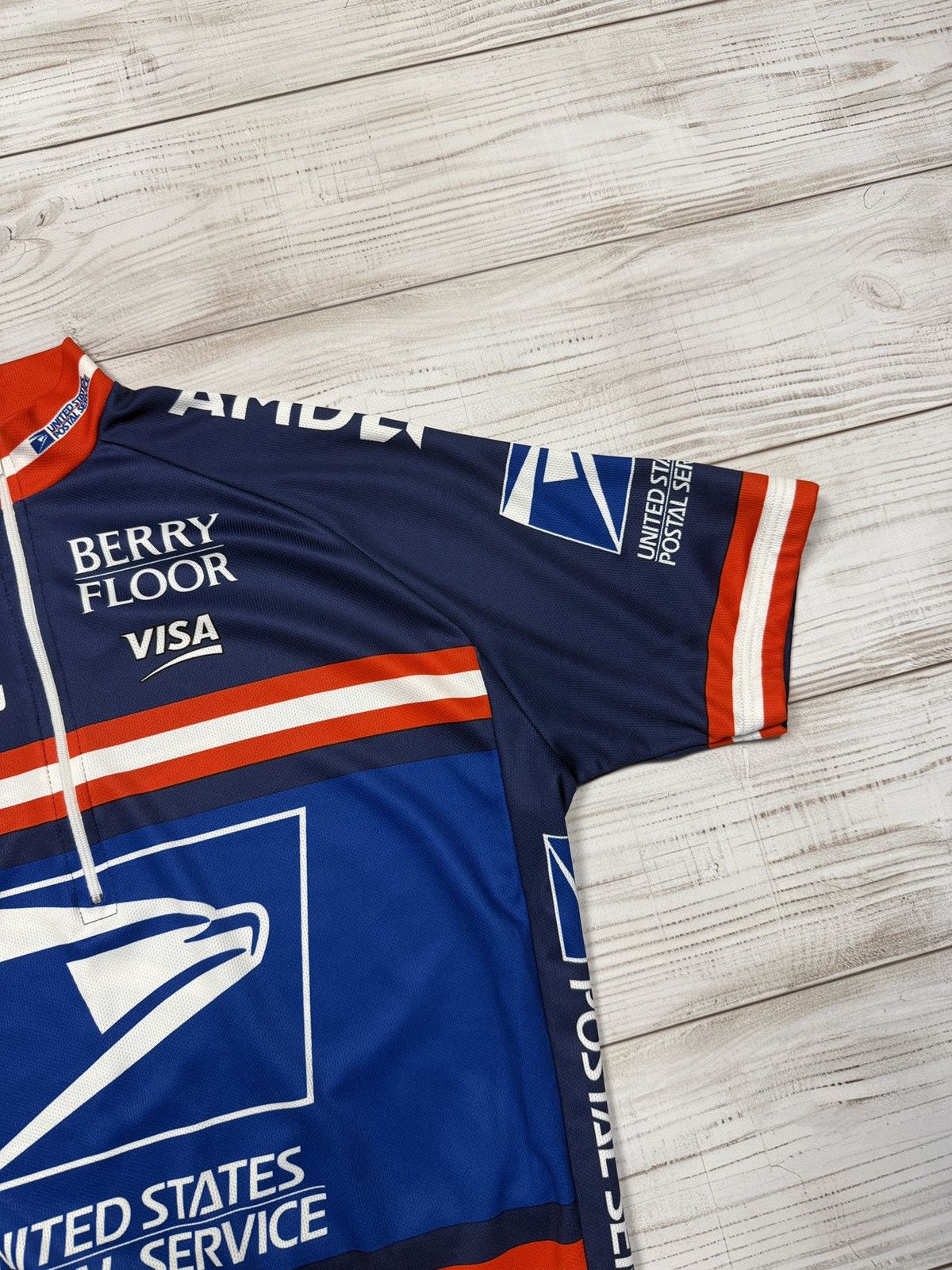 Nike Vintage Nike USPS Trek Cycling Jersey Mini Swoosh Y2K Size US M / EU 48-50 / 2 - 4 Thumbnail