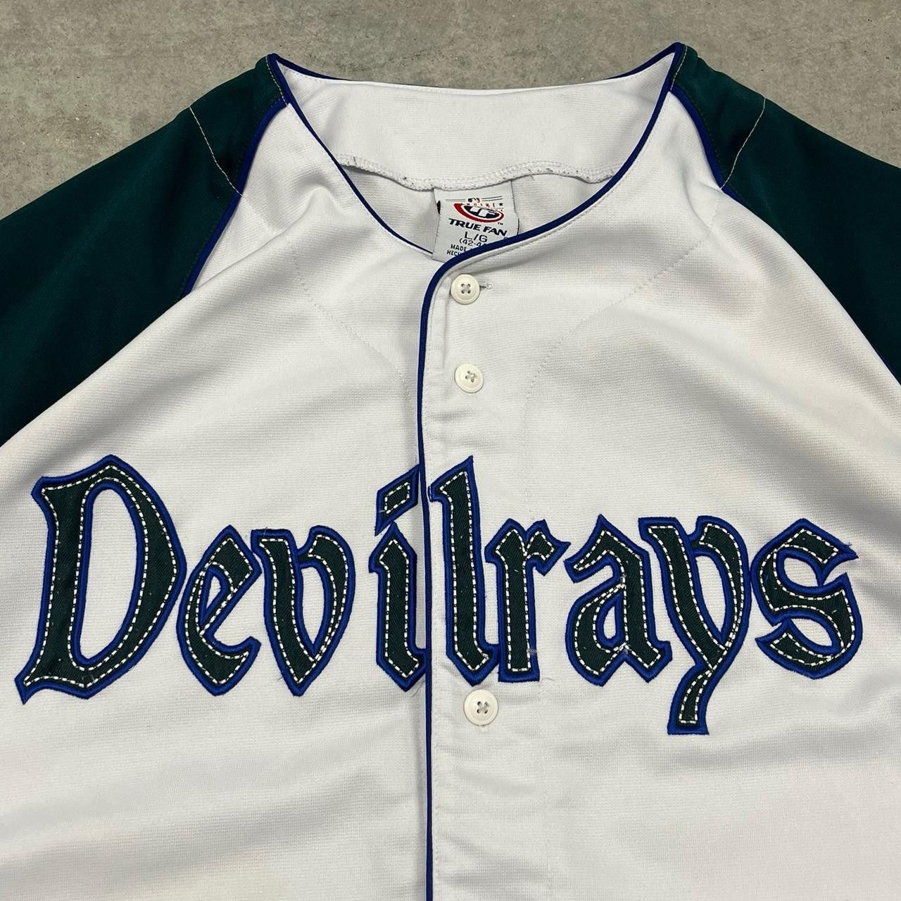 MLB Vintage Tampa Devil Rays Baseball jersey Size US L / EU 52-54 / 3 - 1 Thumbnail