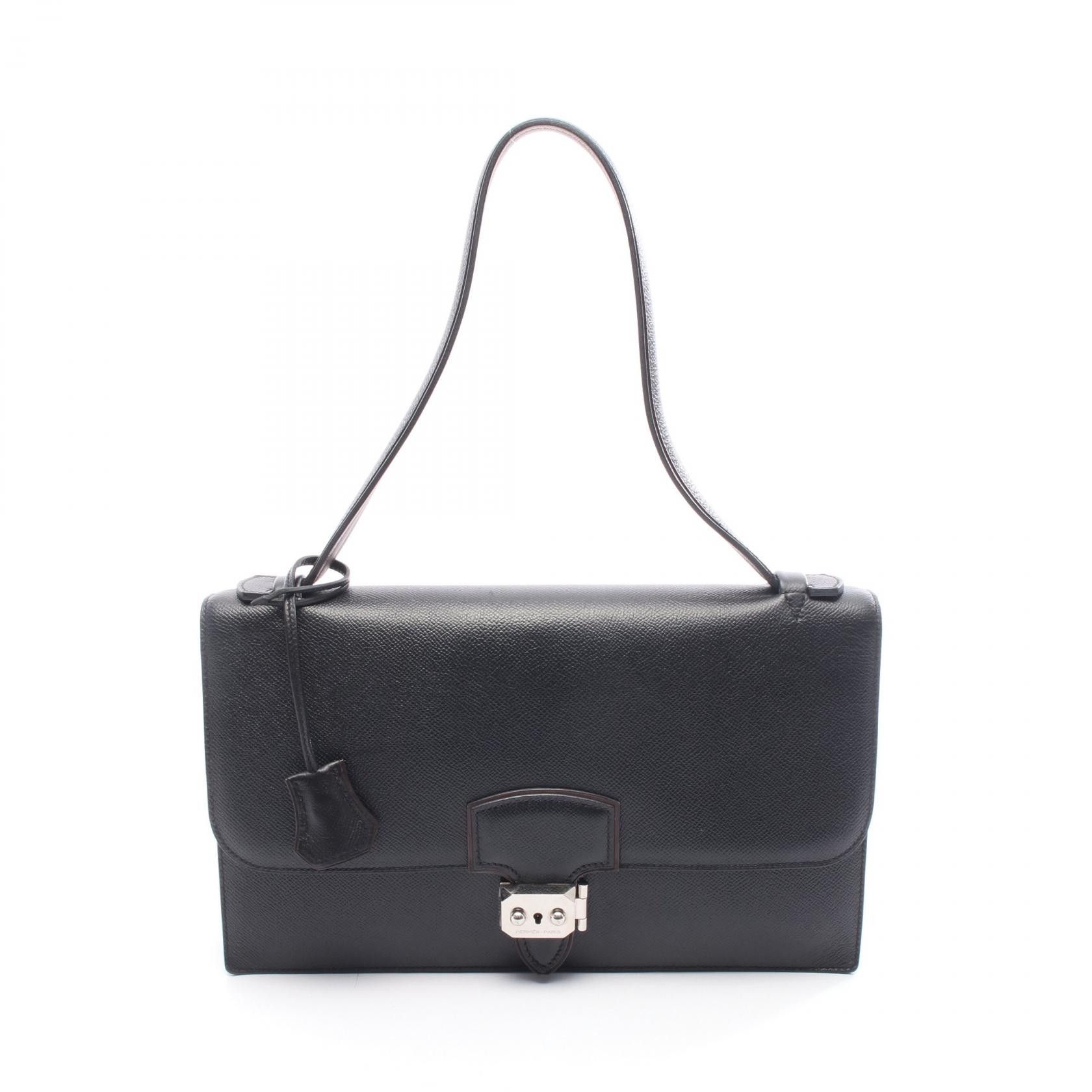 Hermes Hermes Hermes HiriCoelan32 Calfskin Shoulder Bag Leather Shoulder Bag Stamp O (2011) DUTY FREE for USA Size ONE SIZE - 1 Thumbnail
