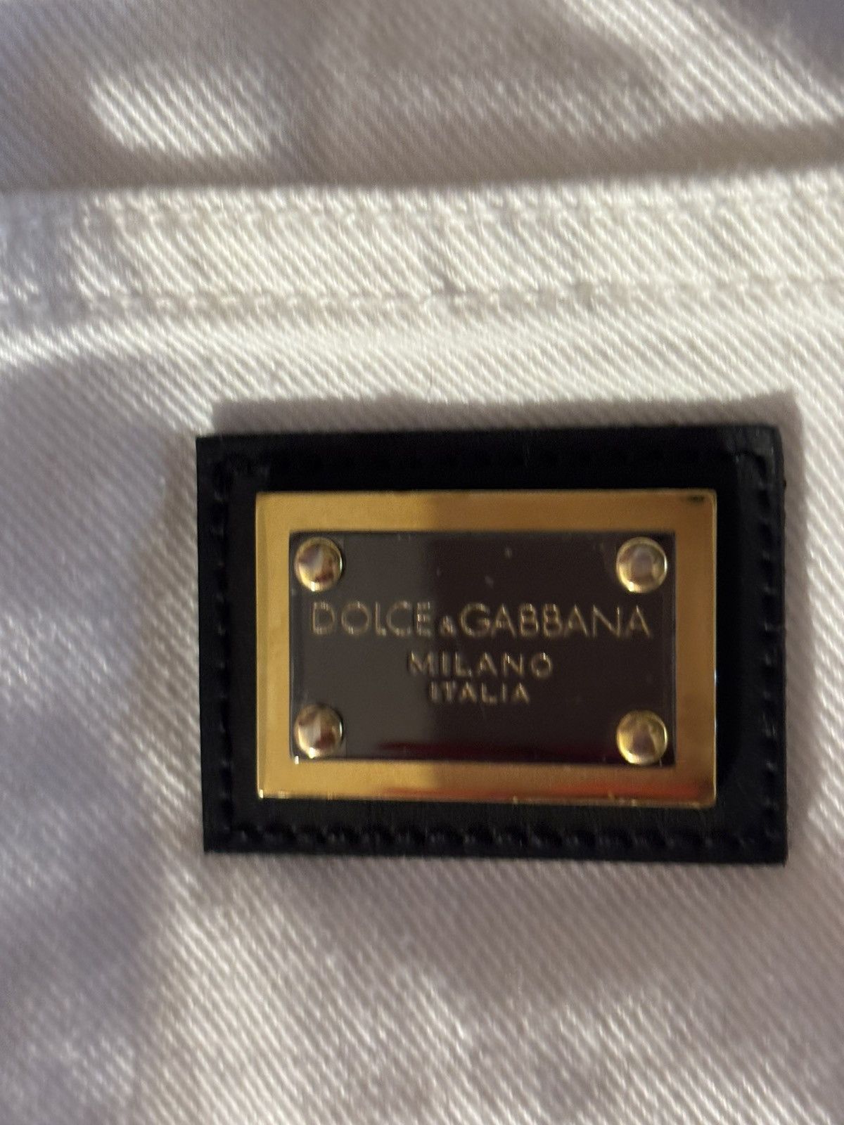 Dolce & Gabbana Dolce & Gabbana white jeans worn once. Size 34" / US 12 / IT 48 - 3 Thumbnail
