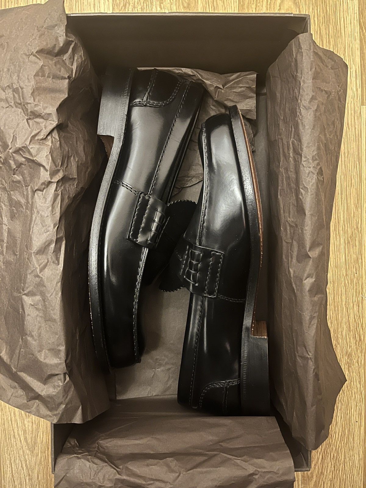 Church's Church’s Leather Penny Loafers Size US 7 / EU 40 - 1 Thumbnail