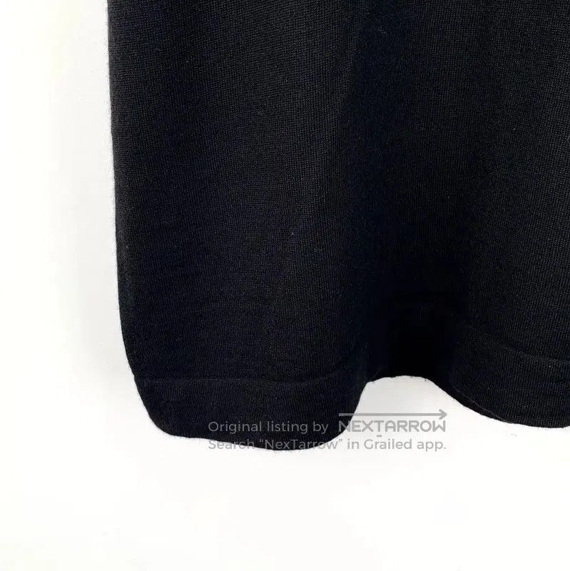 Louis Vuitton Louis Vuitton Black Wool Men's T-Shirt XS . Size US XS / EU 42 / 0 - 5 Thumbnail