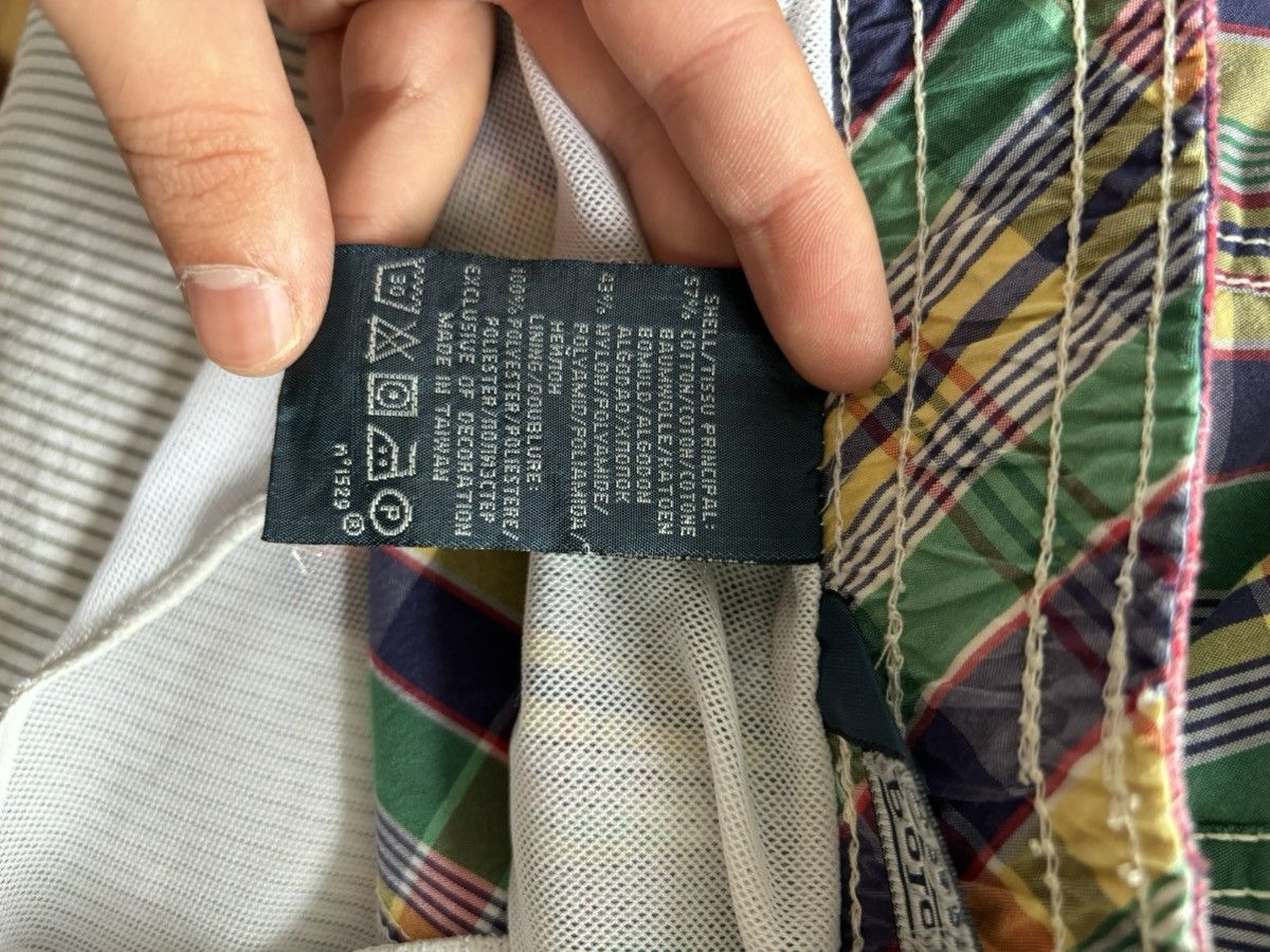 Polo Ralph Lauren × Vintage Vintage Checkered Swim Shorts Ralph Lauren Size US 34 / EU 50 - 9 Thumbnail