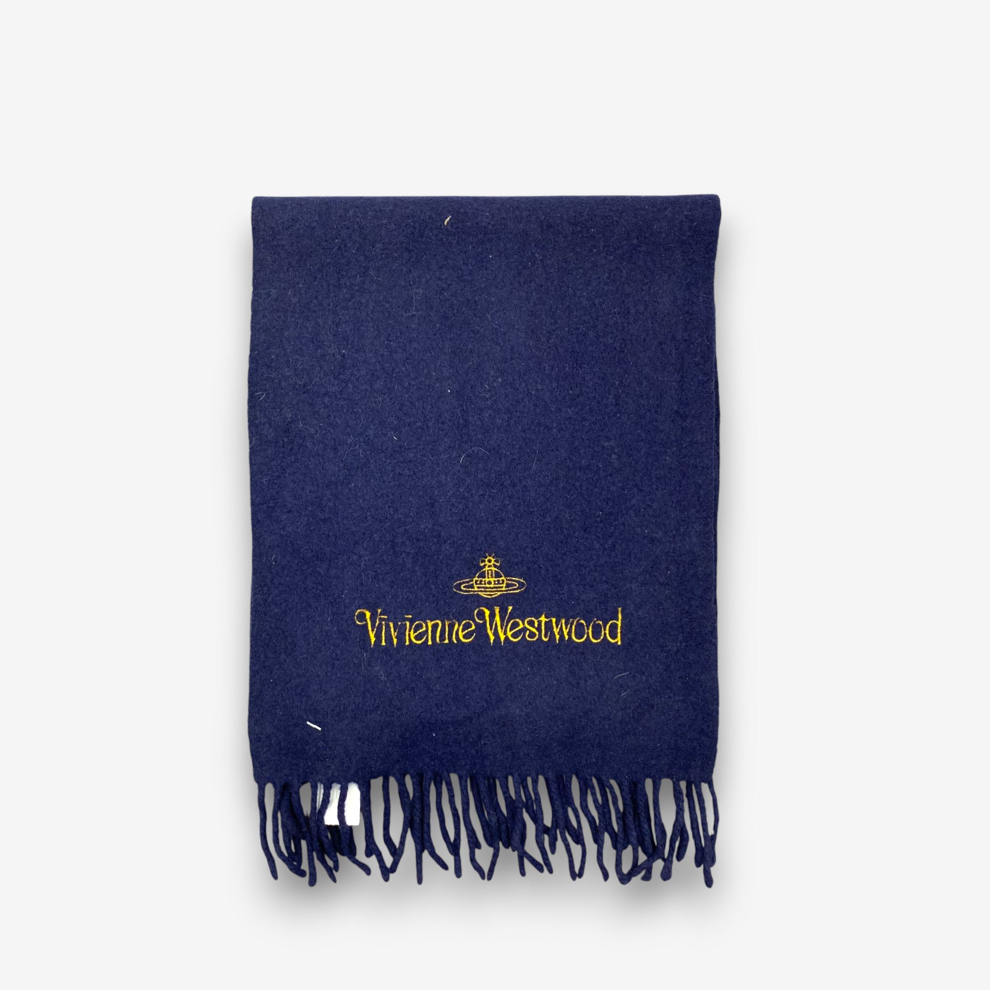 Vivienne Westwood Vintage Vivienne Westwood Scarf Orbs Muffler Wool Scarves Size ONE SIZE - 3 Thumbnail