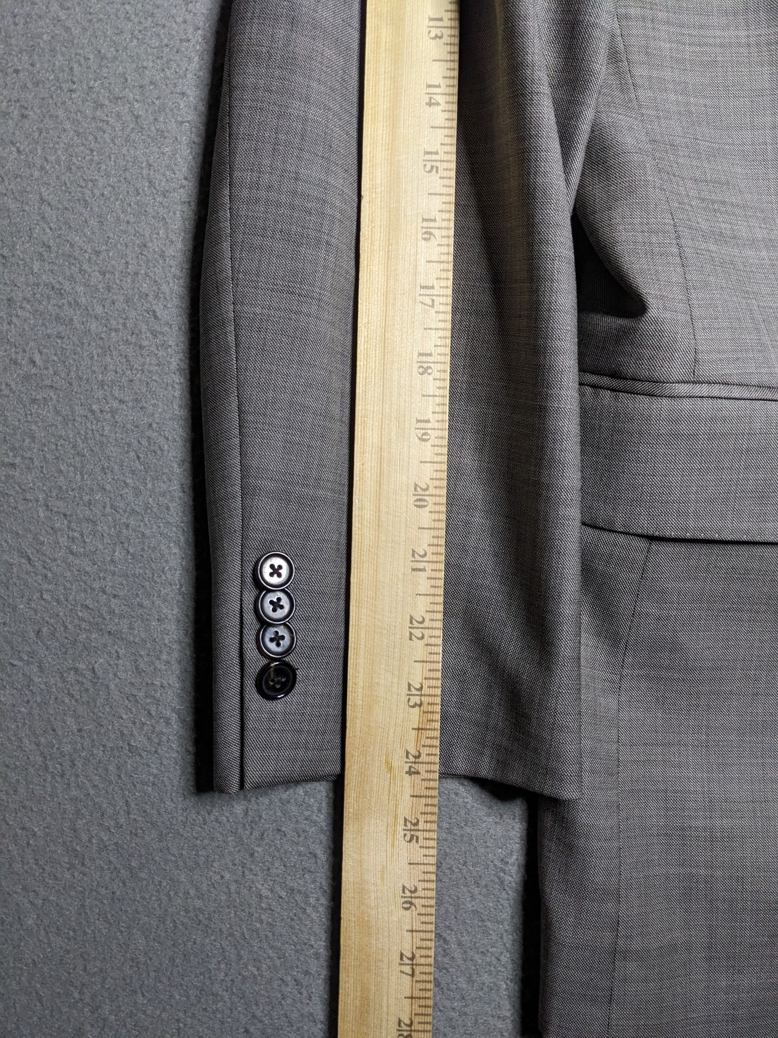 Spier & Mackay Spier & MacKay Suit Jacket 44R Wool Contemporary 2-Button Size 44R - 11 Thumbnail