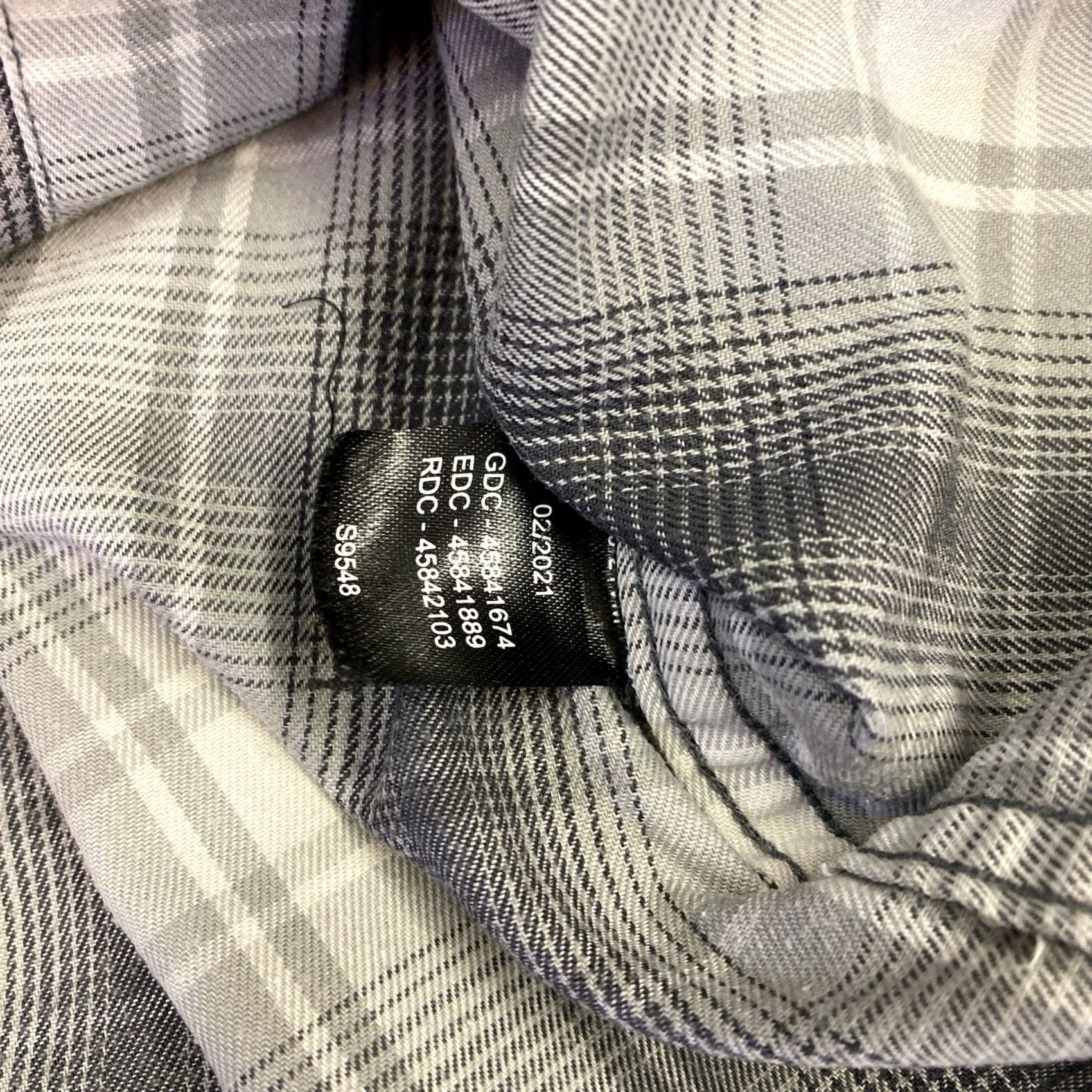 Harley Davidson VINTAGE Harley-Davidson Shirt Mens Large Gray Plaid Y2K Button Up Size US L / EU 52-54 / 3 - 5 Thumbnail