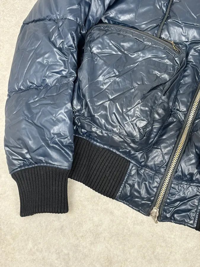 Just Cavalli AW2008 Cavalli Navy British Puffer Jacket Size US M / EU 48-50 / 2 - 9 Thumbnail