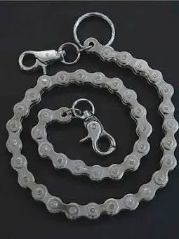 VIBE 63cm Biker Chain Wallet Chain Size ONE SIZE - 6 Thumbnail
