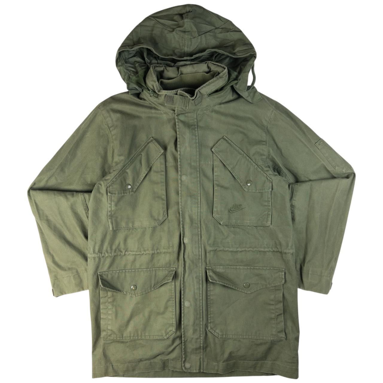 Nike Vintage Nike Zip Up Multi Pocket Jacket Size M Size US M / EU 48-50 / 2 - 1 Thumbnail