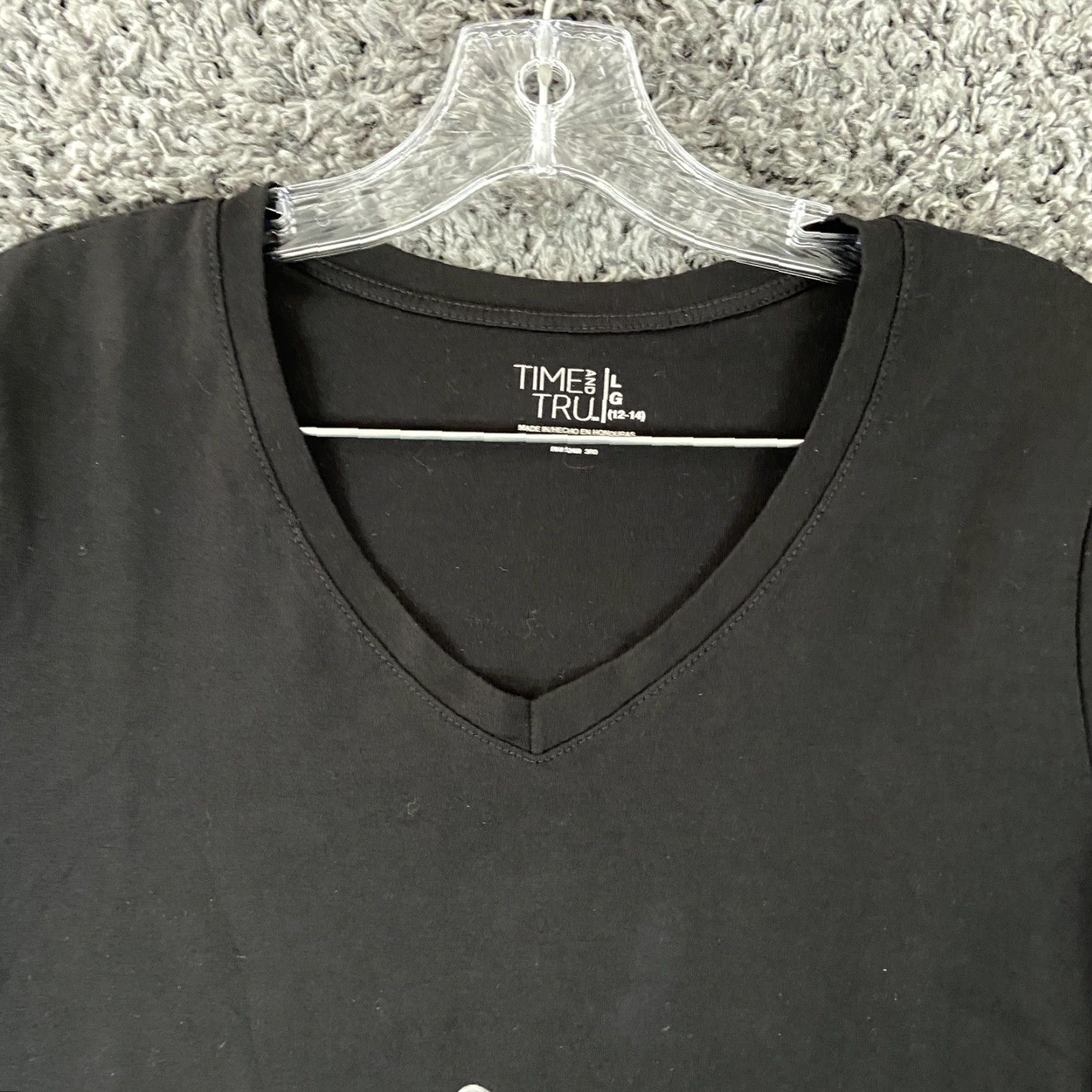 Vintage Time And Tru Seas The Day Turtle Blouse V-Neck Women L Black Size L / US 10 / IT 46 - 7 Thumbnail