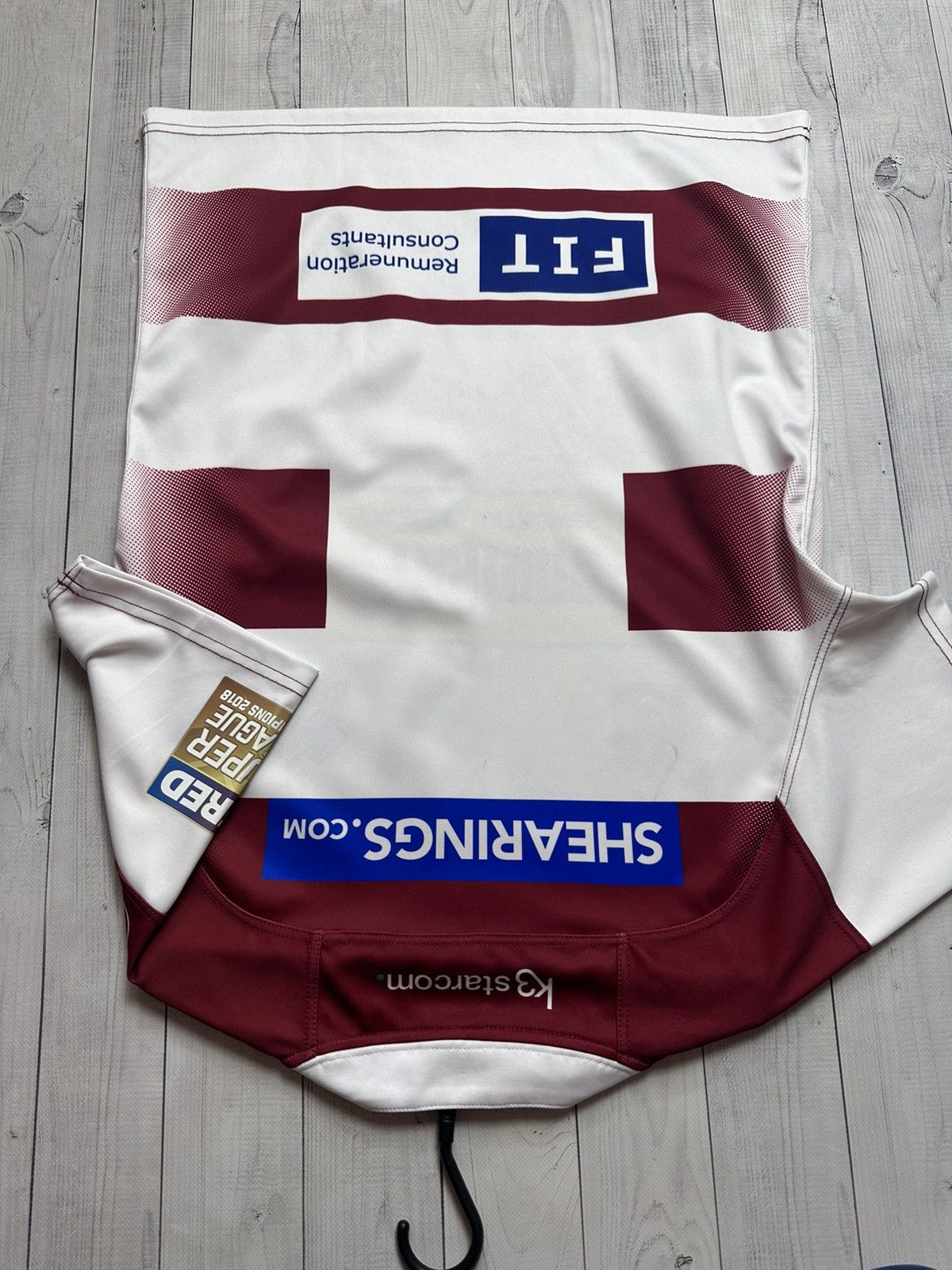 Vintage Vintage Wigan Warriors rugby jersey shirt size M rare Size US M / EU 48-50 / 2 - 7 Thumbnail