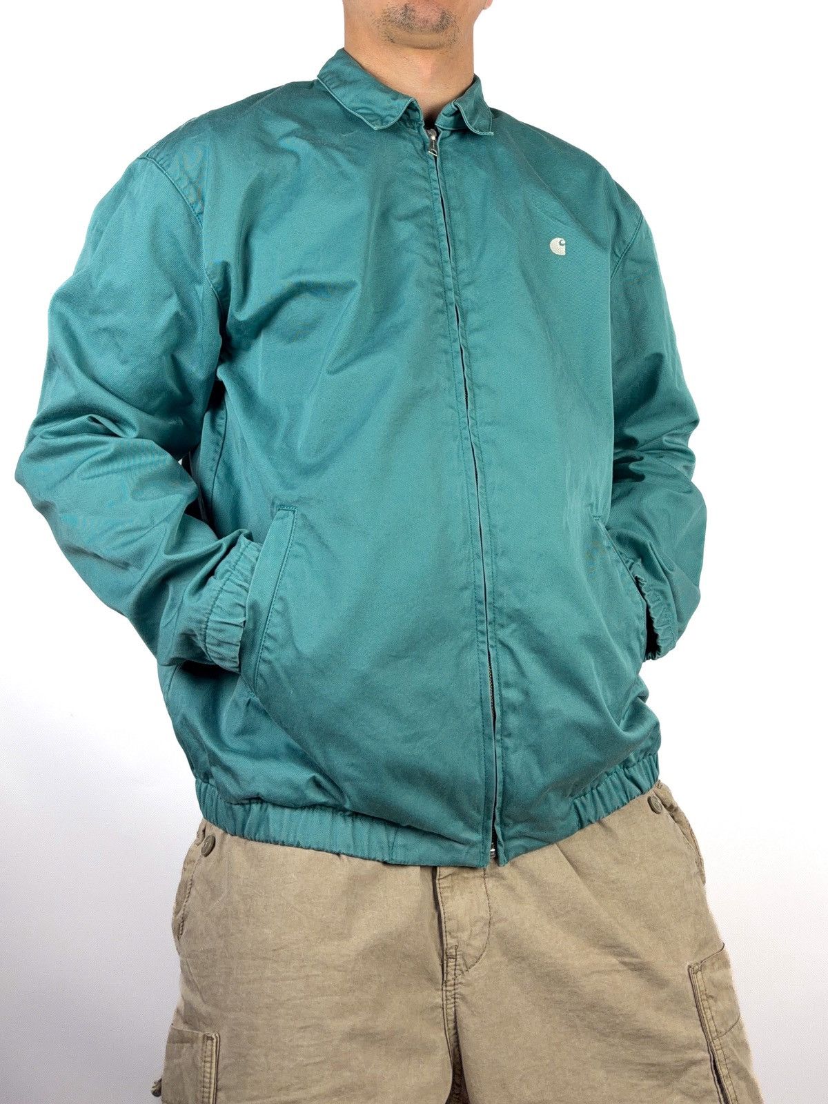 Carhartt Carhartt Lightweight Cotton Jacket Streetwear Vintage Y2K Size US XL / EU 56 / 4 - 2 Thumbnail