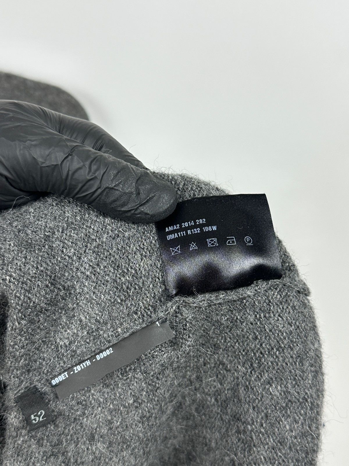 Prada Prada Gray Alpaca Wool Sweater Size US L / EU 52-54 / 3 - 23 Thumbnail