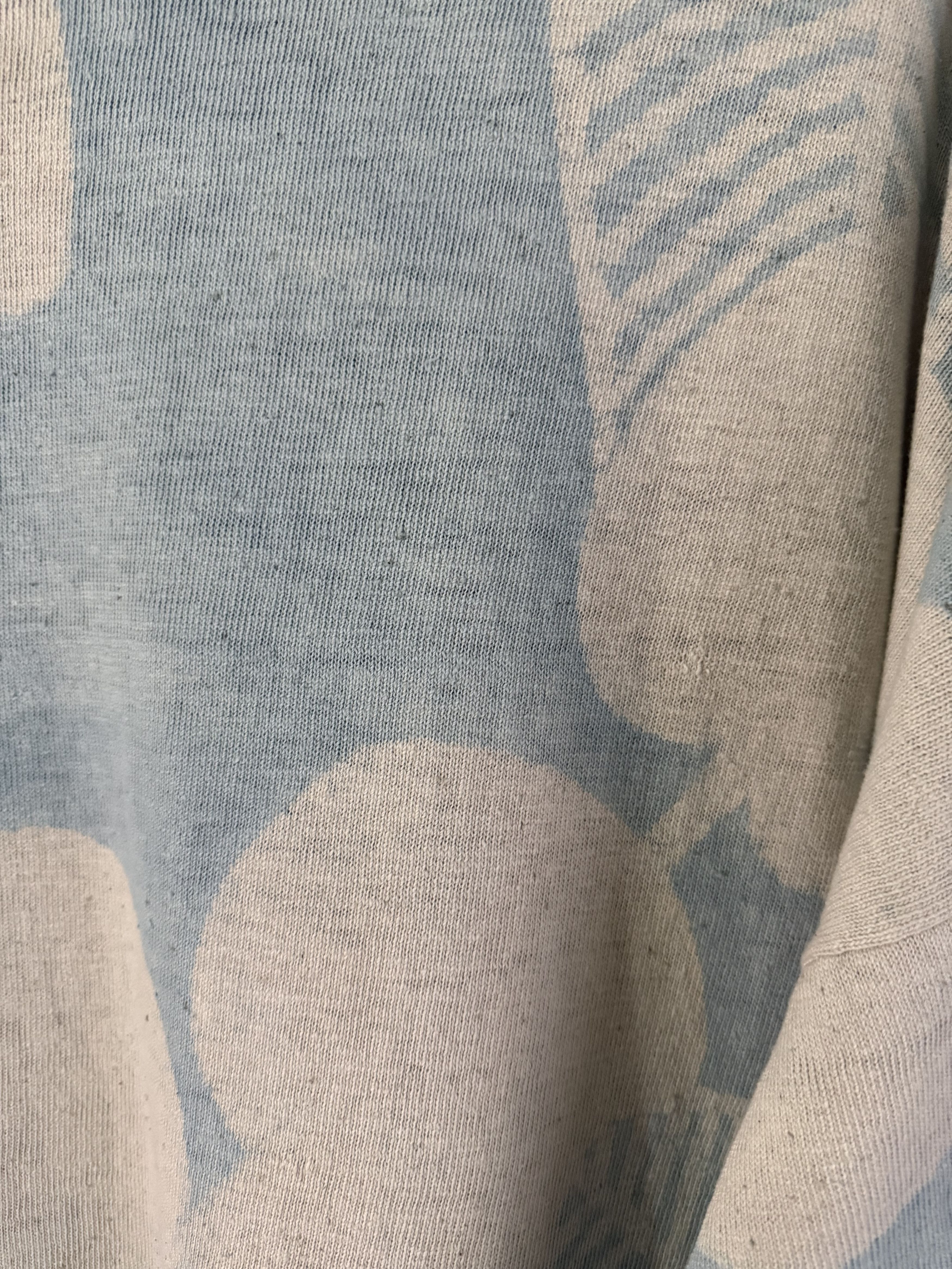 11.11 / eleven eleven Natural Indigo Handwoven Oversized Tunic Size US L / EU 52-54 / 3 - 11 Thumbnail