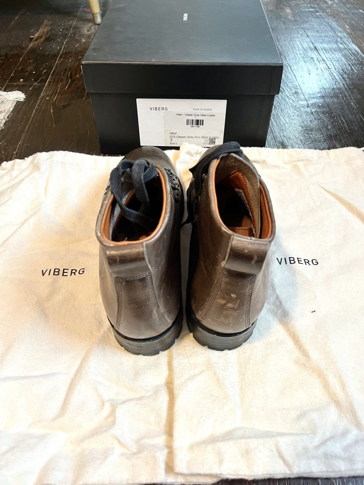 Viberg viberg 9920 cf stead veg oil culatta Size US 8.5 / EU 41-42 - 3 Thumbnail