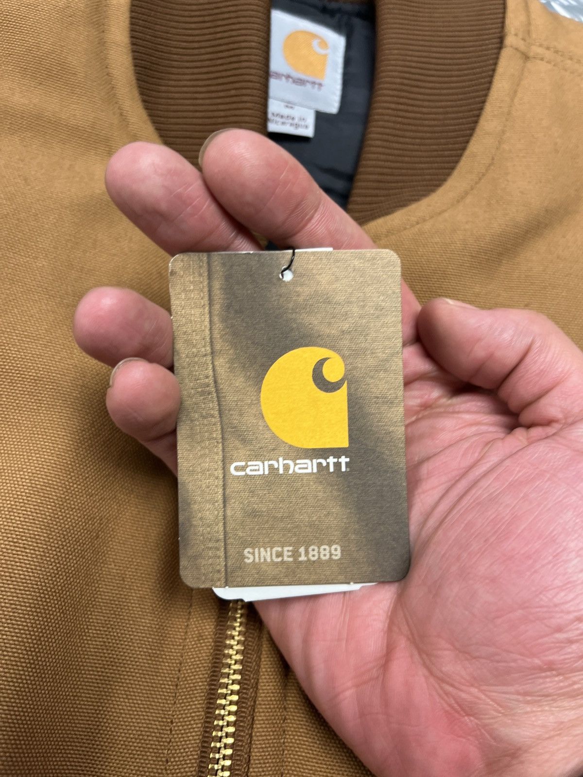 Carhartt Carhartt Brown Vest Size US M / EU 48-50 / 2 - 7 Thumbnail