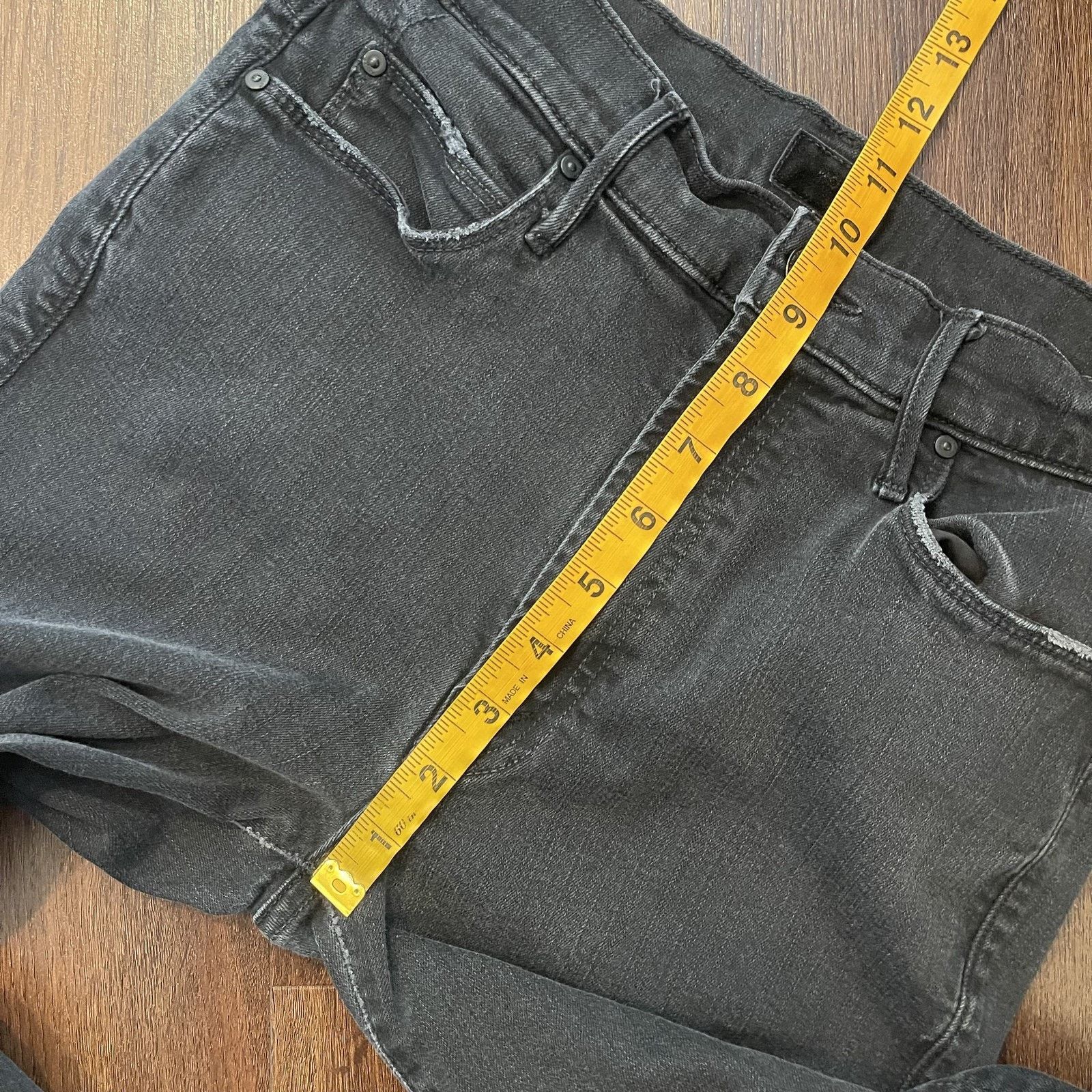 MOTHER Mother Jeans 27 Stunner Zip Ankle Step Fray Not Guilty Denim Size 27" / US 4 / IT 40 - 12 Thumbnail