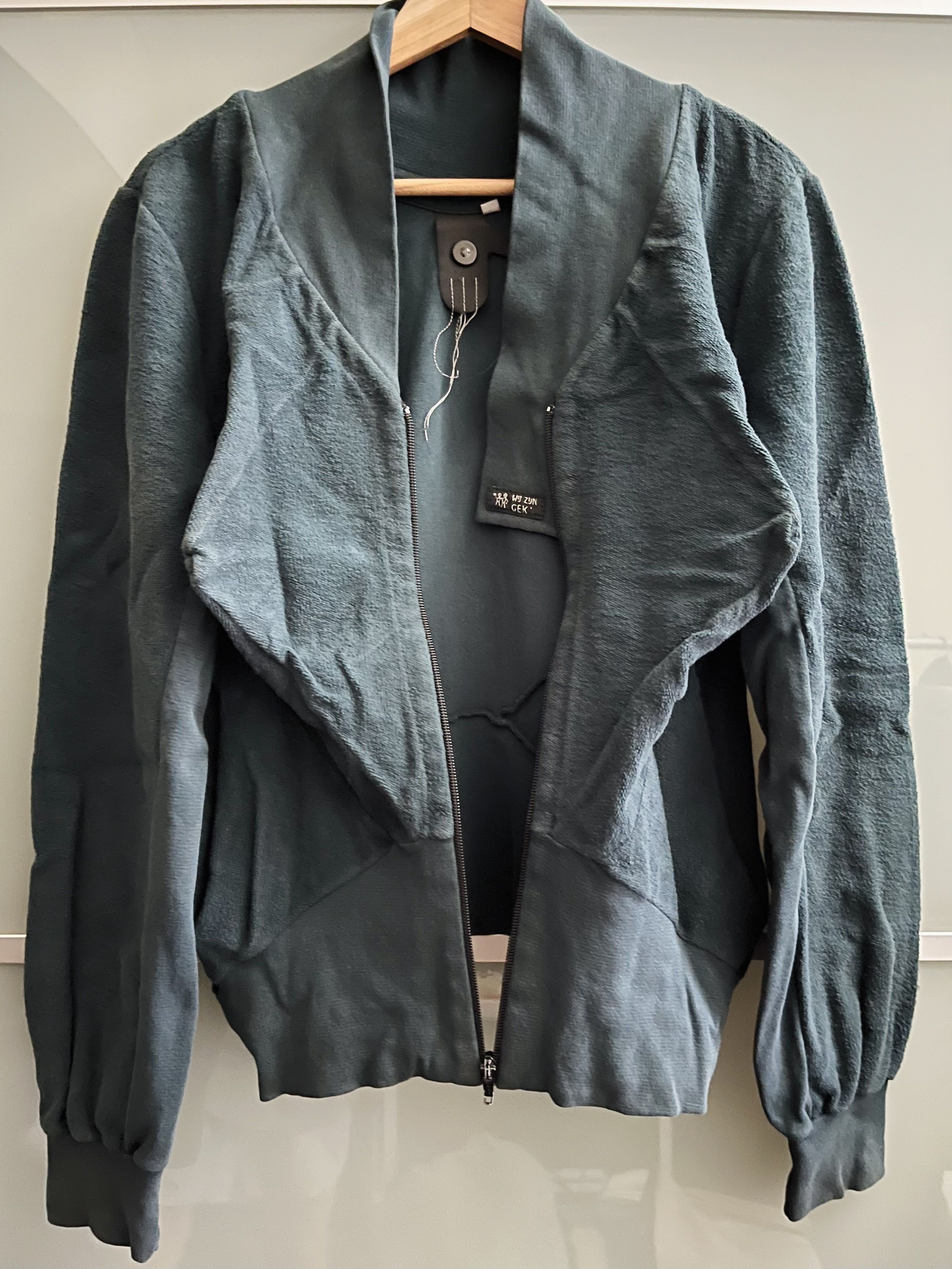 Bernhard Willhelm POINTY-BUST-CONSTRUCTED JACKET UNISEX GARMENT-DYE ...