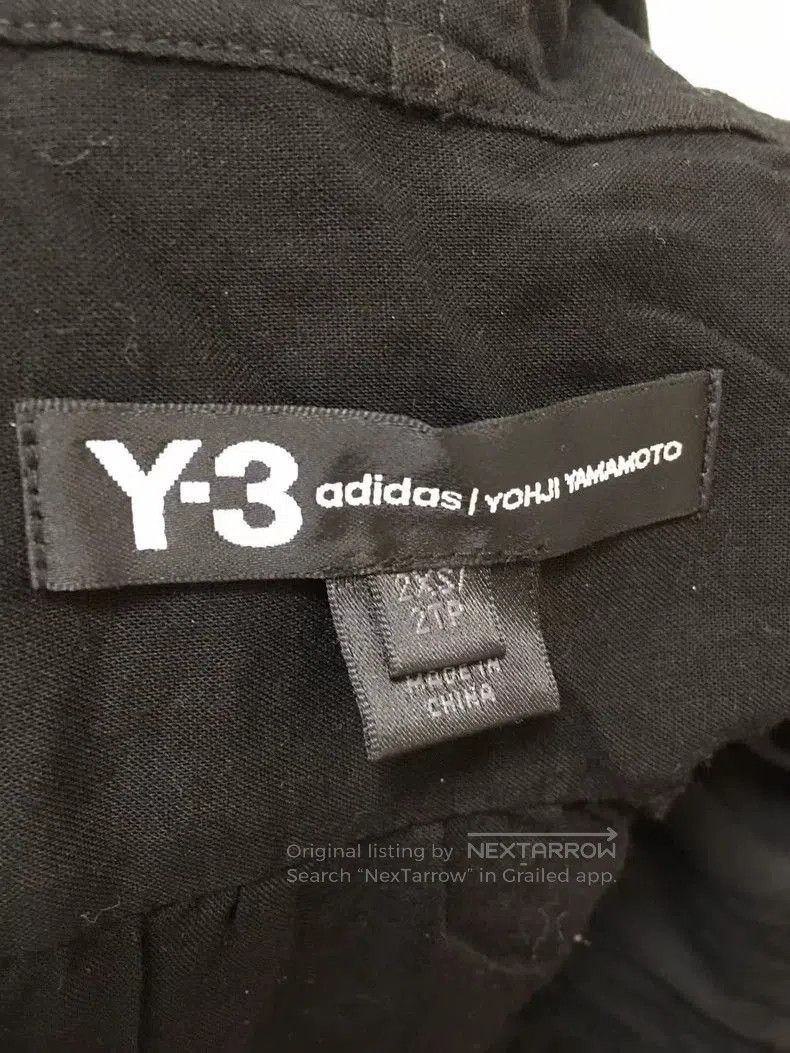 Y-3 Y-3 Long Black Windbreaker Coat Size US XXS / EU 40 - 3 Thumbnail