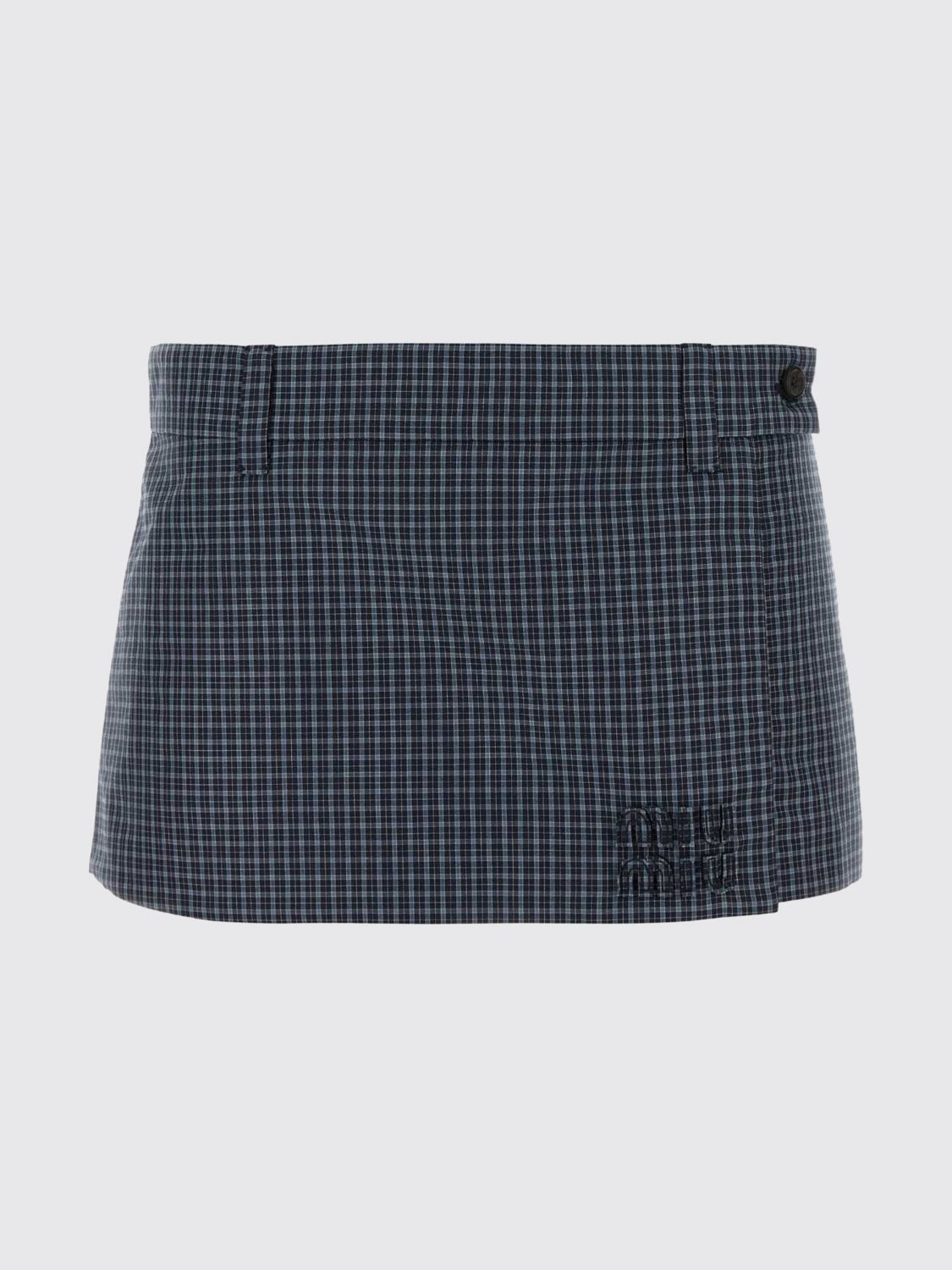 Miu Miu Miu Miu Skirt Woman Blue Size 27" / US 4 / IT 40 - 1 Preview