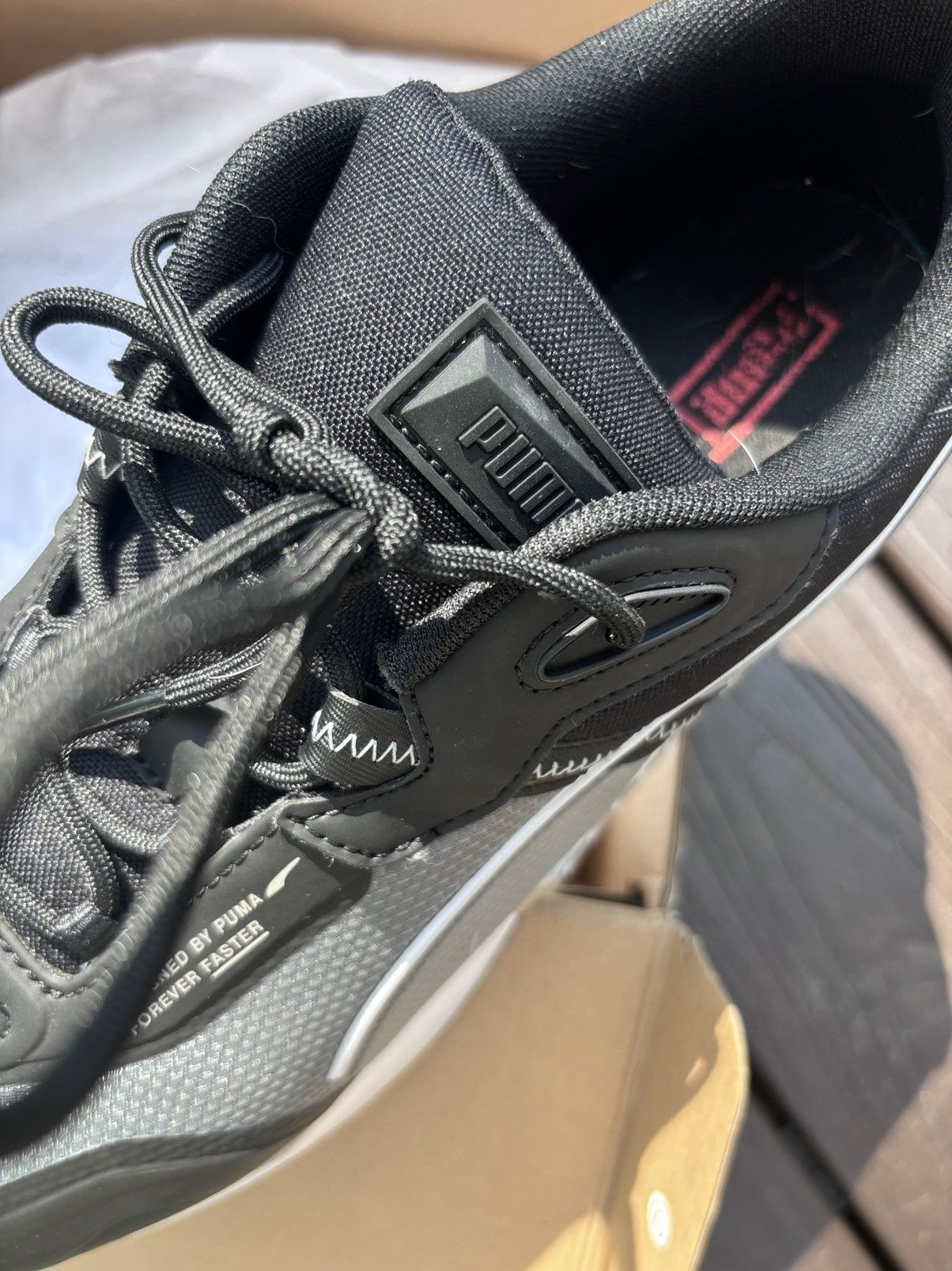 Puma puma mirage tech metallic - size 12 men. barely used** Size US 12 / EU 45 - 7 Thumbnail