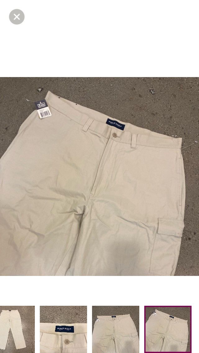 Polo Ralph Lauren Polo Golf Ralph Lauren Pants With Cargo Pocket 38WX32L Size US 38 / EU 54 - 14 Thumbnail