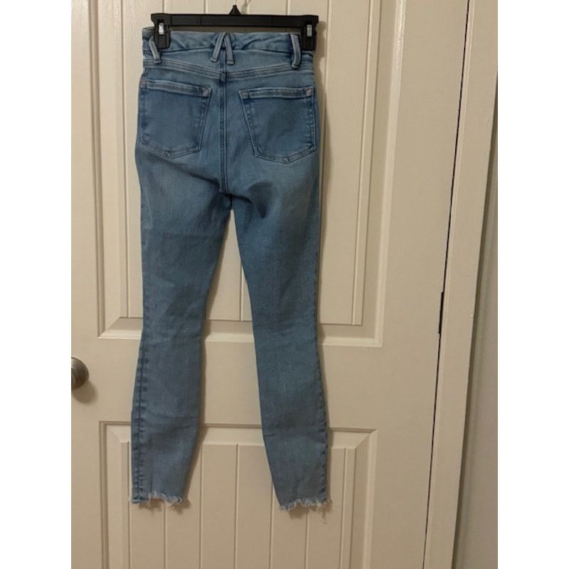 Good American Good American Soft-Tech Good Legs Skinny Jeans 0/25 Size 25" / US 0 / IT 36 - 6 Thumbnail