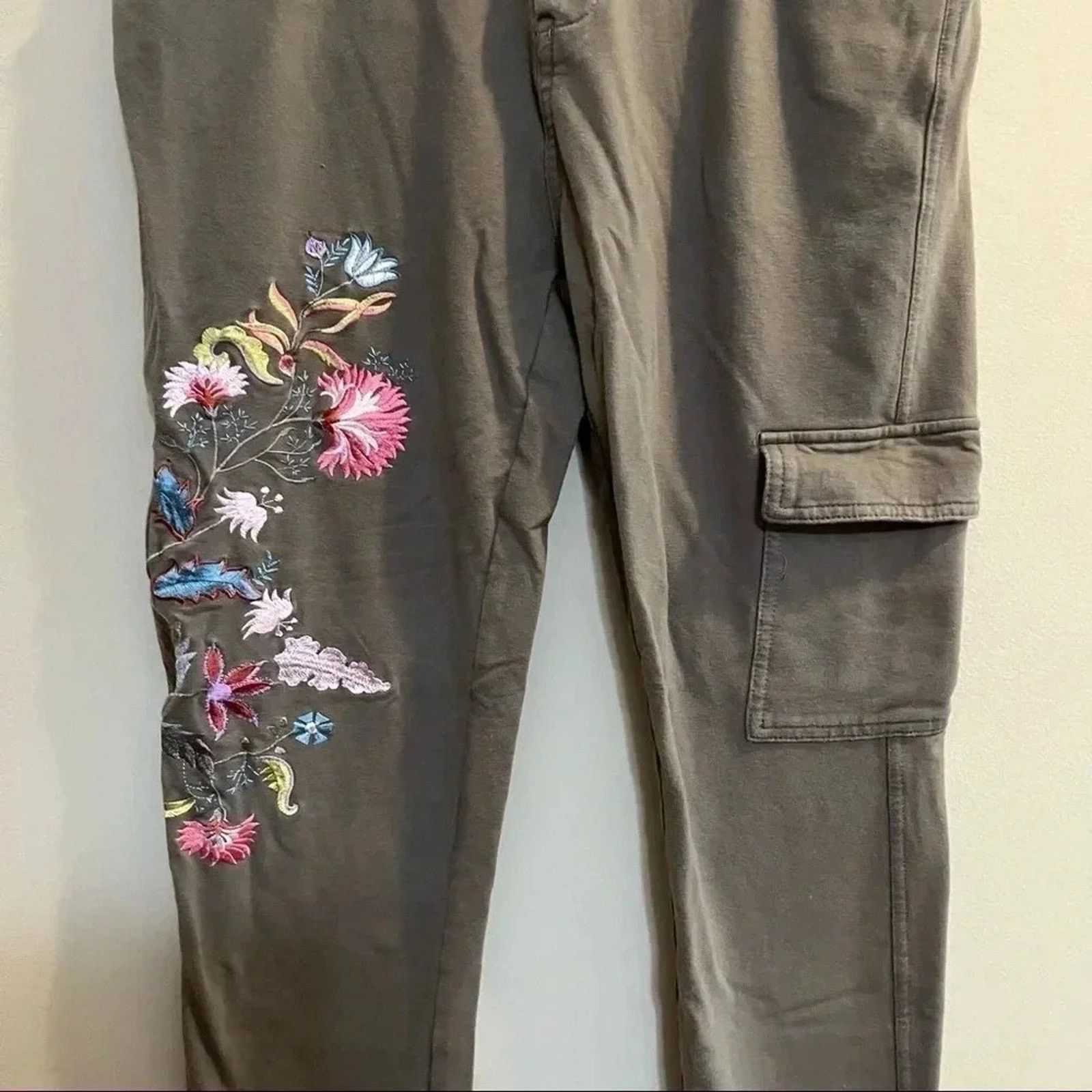 Other MATILDA JANE Camp Scouts Honor Pants Sz L Embroidered Size 30" / US 8 / IT 44 - 2 Thumbnail