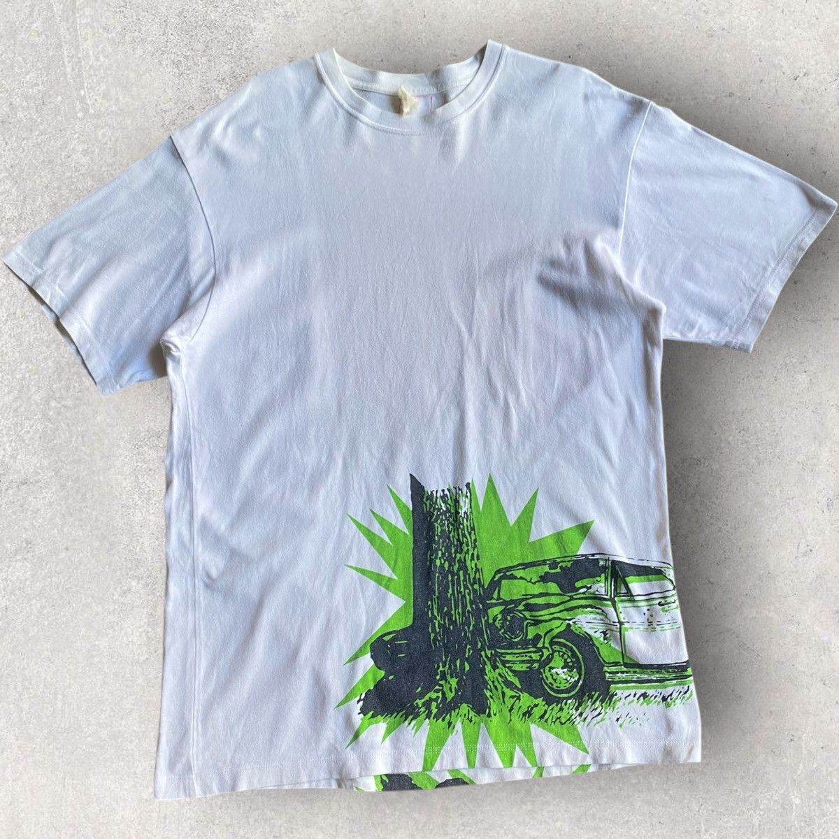 Undercover SS02 “Illusion Of Haze”Car Crash T Shirt Size US S / EU 44-46 / 1 - 1 Thumbnail
