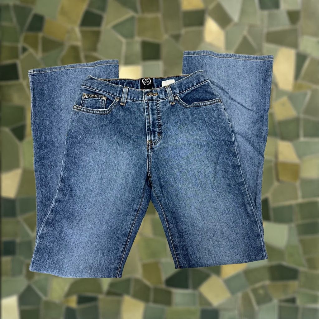 XOXO XOXO Jeans Juniors Jeans Size 3/4 Bootcut Denim Y2K Jeans Blue Women Regular 5-Pocket Comfort Stretch Size 26" / US 2 / IT 38 - 1 Thumbnail