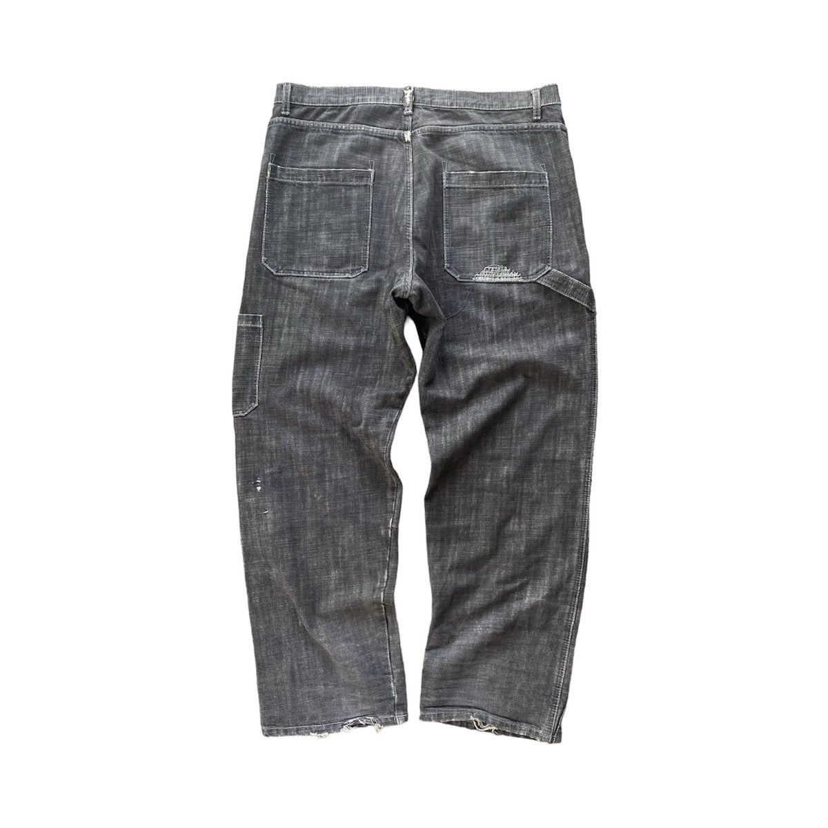 Japanese Brand × MasterPiece Hectic denim baggy Size US 36 / EU 52 - 12 Thumbnail