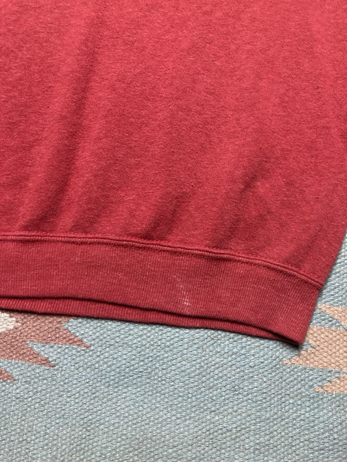 Vintage Vtg 70s crewneck sweatshirt faded red maroon raglan large Size US L / EU 52-54 / 3 - 7 Thumbnail