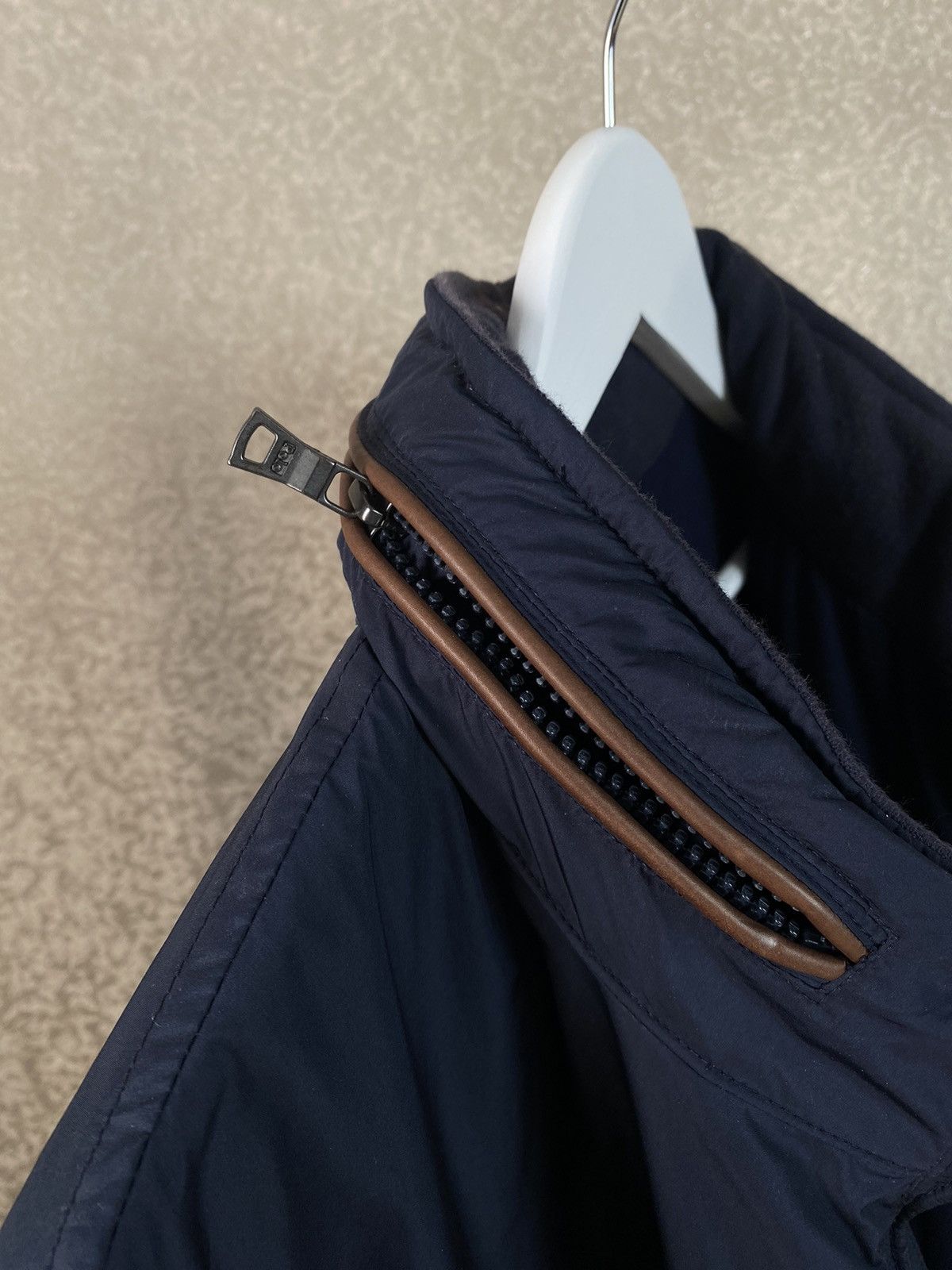 Vintage 90s Polo Ralph Lauren Jacket With Concealed Hood Size US L / EU 52-54 / 3 - 9 Thumbnail