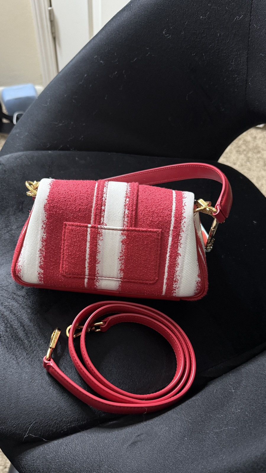 Jacquemus Jacquemus crossbody bag from the "Les Rayures" collection Size ONE SIZE - 7 Thumbnail