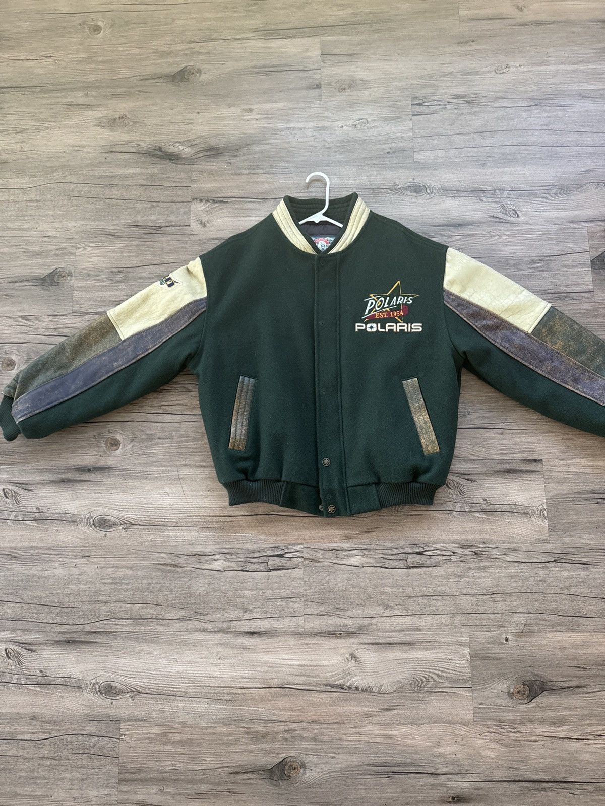 Vintage Polaris varsity jacket