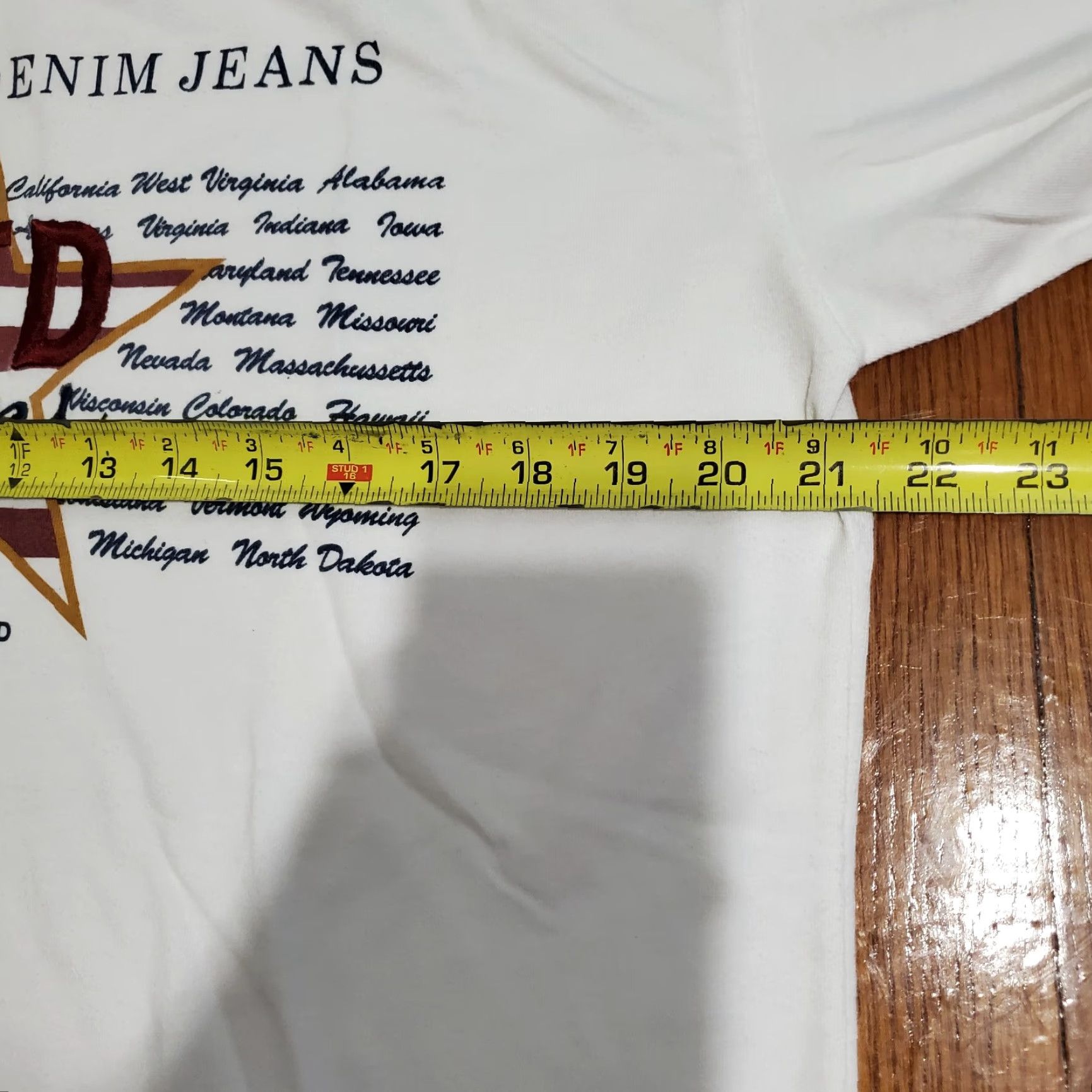 Express VINTAGE Express T-Shirt Shirt Men XS White 90s 80s Logo Graphic Print OSFA Short Sleeve Crew Neck Size US 29 - 4 Thumbnail
