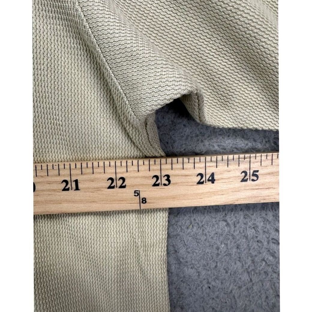 Tommy Bahama Tommy Bahama Polo Shirt Mens Large Beige Silk Blend Short Sleeve Rugby Size US L / EU 52-54 / 3 - 4 Thumbnail