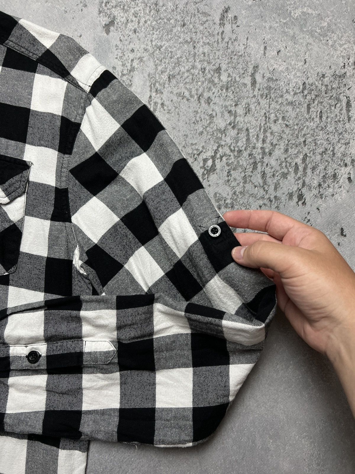 Boy London Boy London Big Logo Embroidery 1976 Checked Flannel USA y2k Size US XL / EU 56 / 4 - 6 Thumbnail