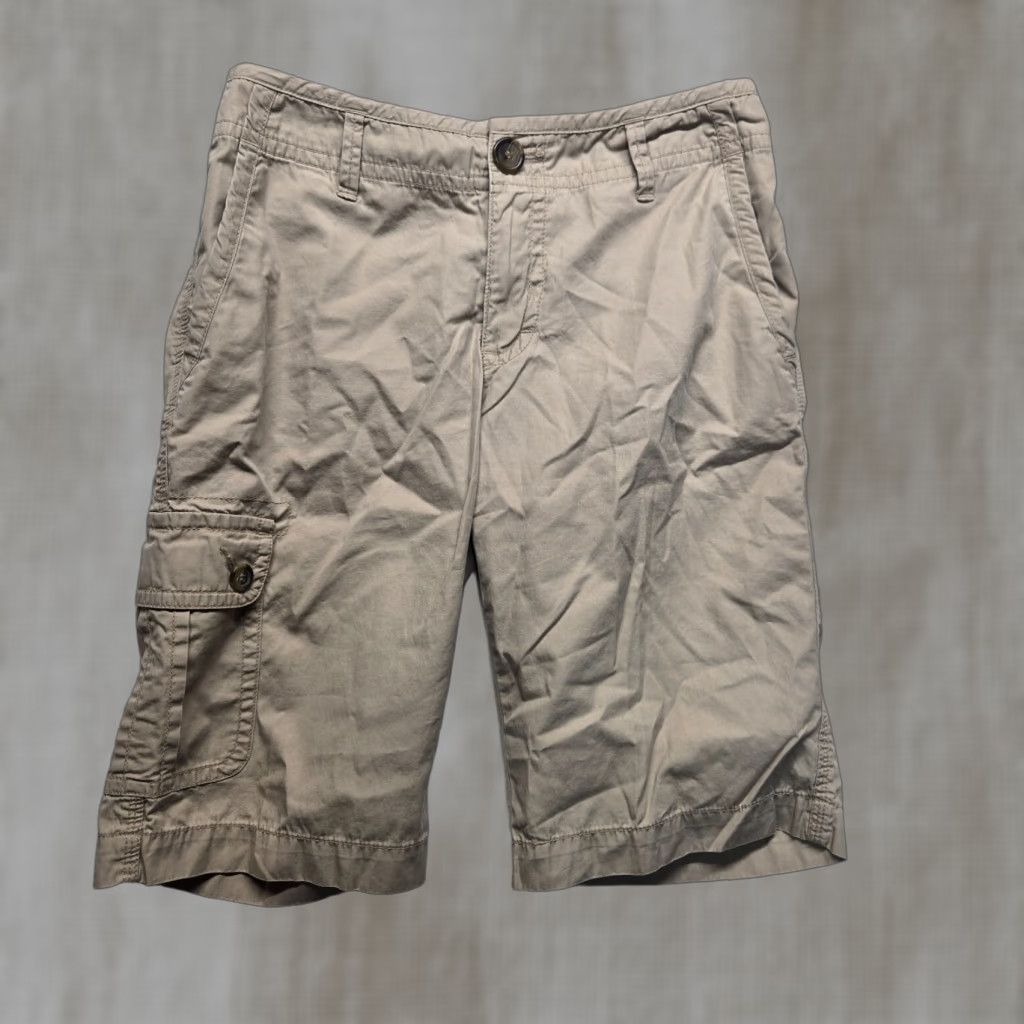 Liz Claiborne Liz Claiborne Cargo Shorts Women's Size 4 Brown Solid Activewear Casual Travel Size 27" / US 4 / IT 40 - 1 Thumbnail