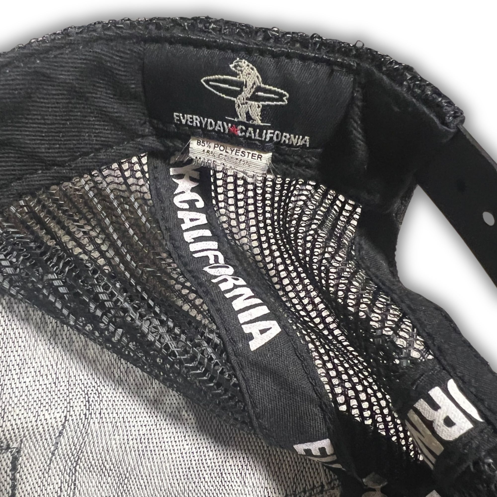 Other Everyday California Snapback Midnight Black Surf Hat Size ONE SIZE - 4 Thumbnail