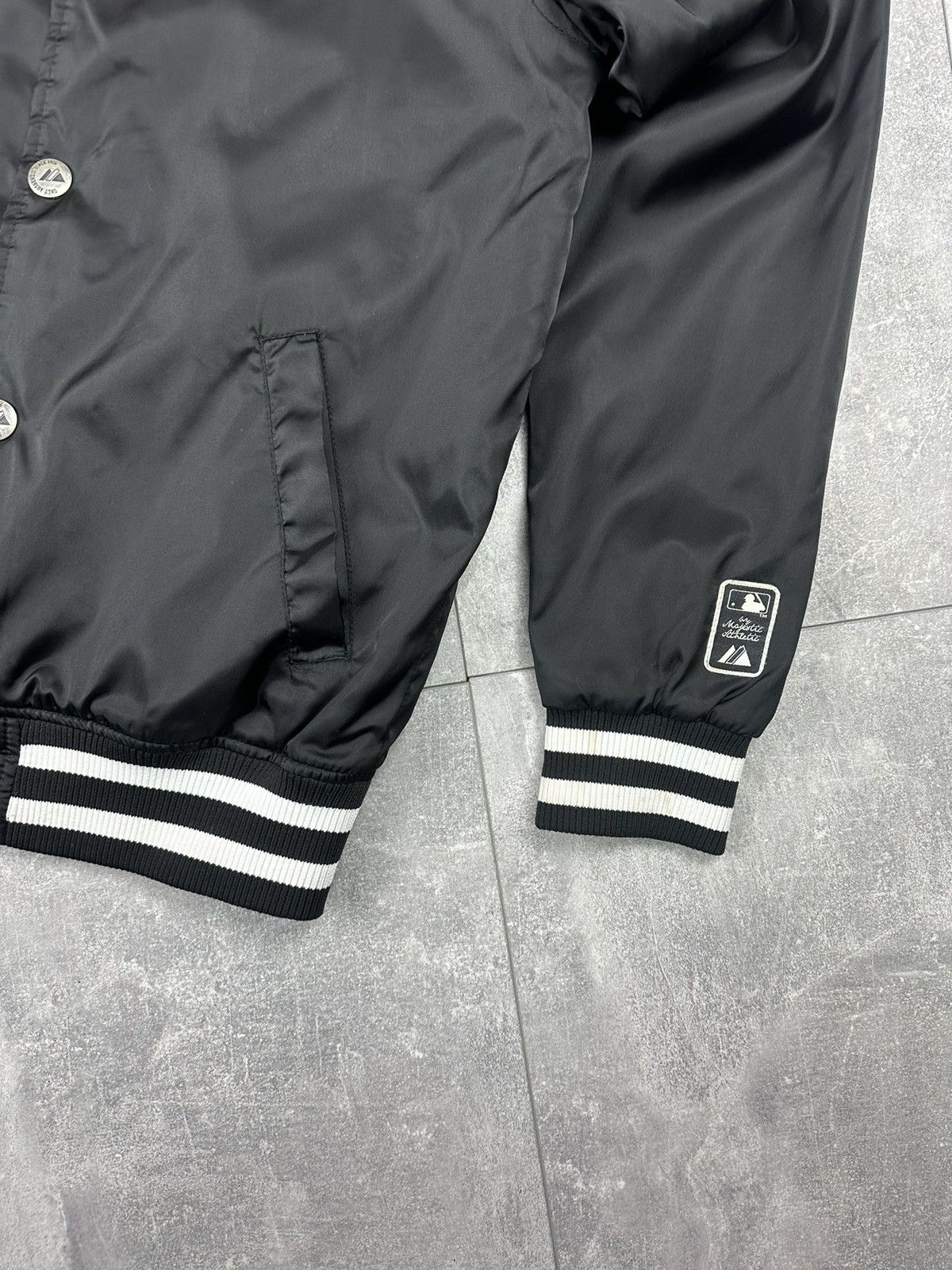 Majestic Majestic New York Yankees Light Y2K Bomber Jacket Size US S / EU 44-46 / 1 - 2 Thumbnail