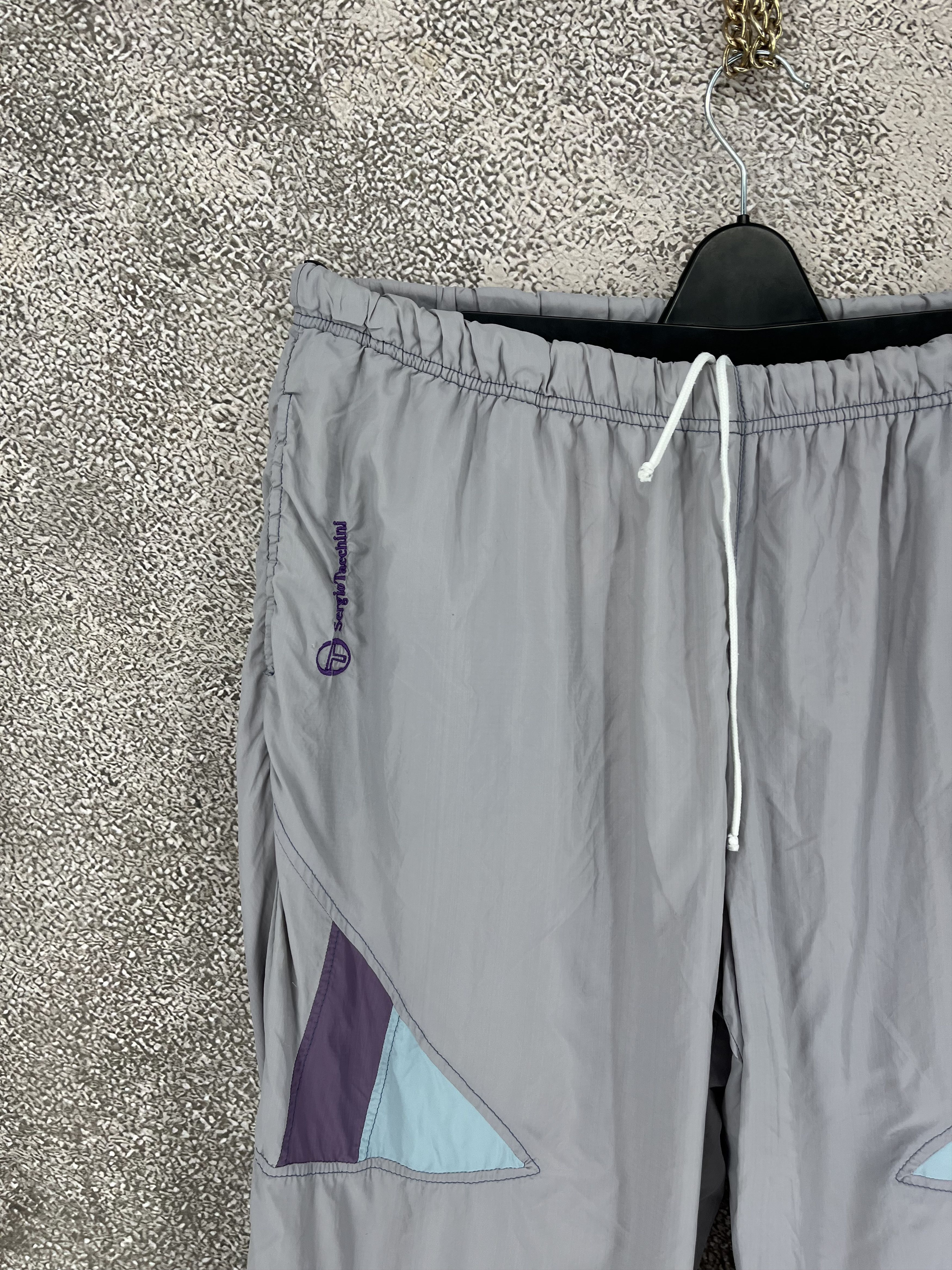 Sergio Tacchini VINTAGE Sergio Tacchini Track Suit Light Jacket + Pants Set Size US M / EU 48-50 / 2 - 16 Thumbnail