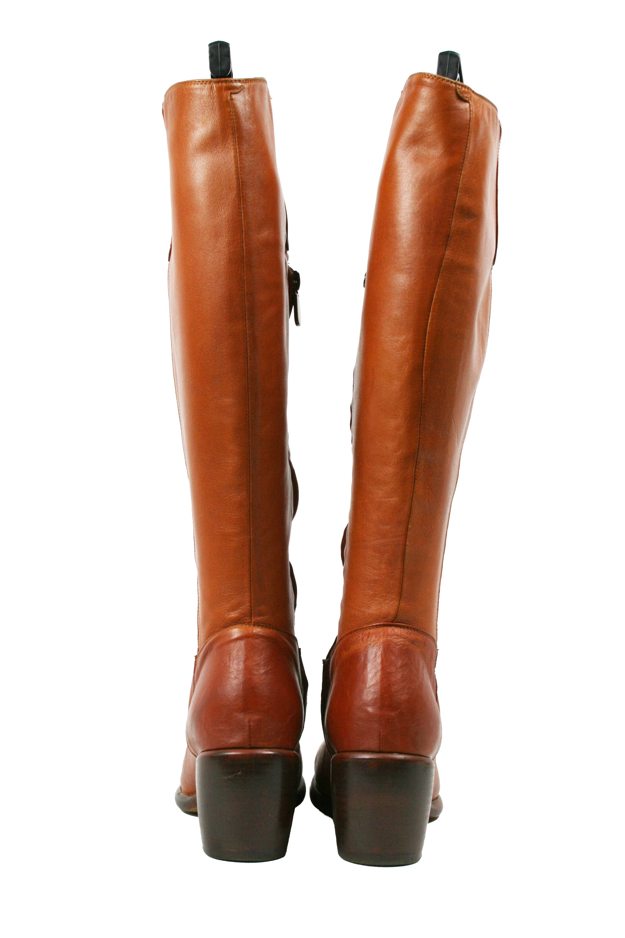 Principe Principe Di Bologna 00S Knee High Riding Boots Vintage Size US 6 / IT 36 - 14 Thumbnail
