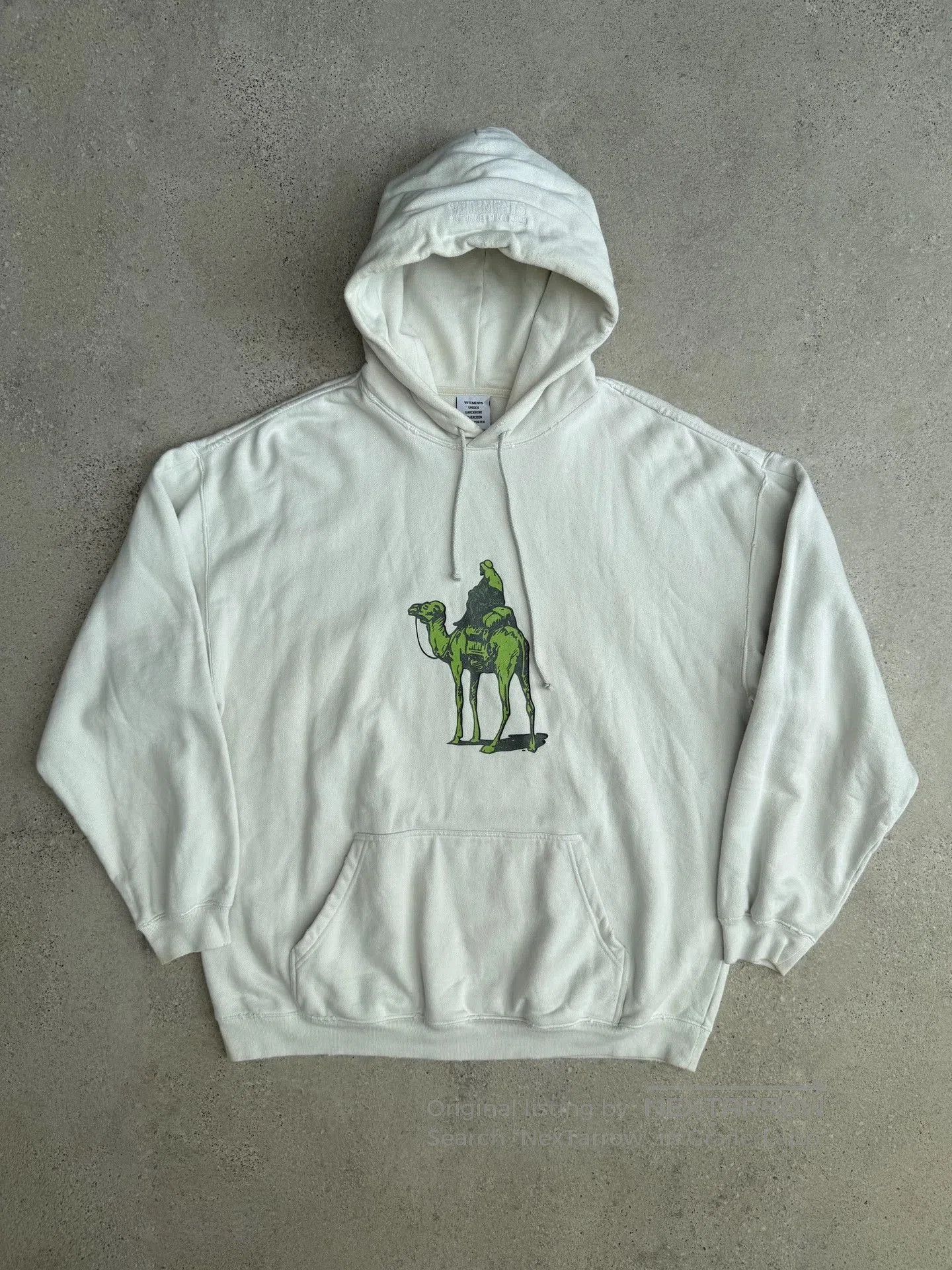 Vetements Camel Print Oversized Hoodie. Size US S / EU 44-46 / 1 - 1 Thumbnail