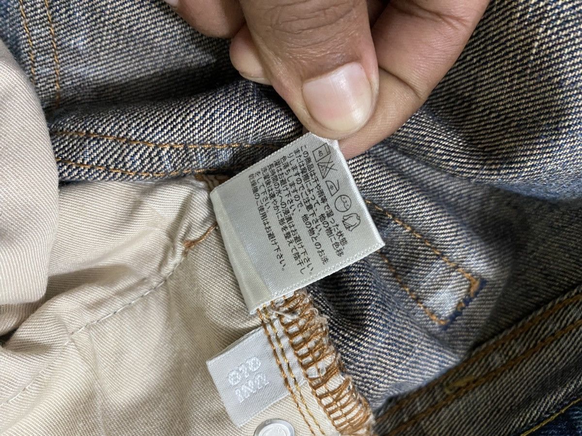If Six Was Nine × Japanese Brand × Uniqlo Uniqlo distressed denim very rare Size US 35 - 12 Thumbnail